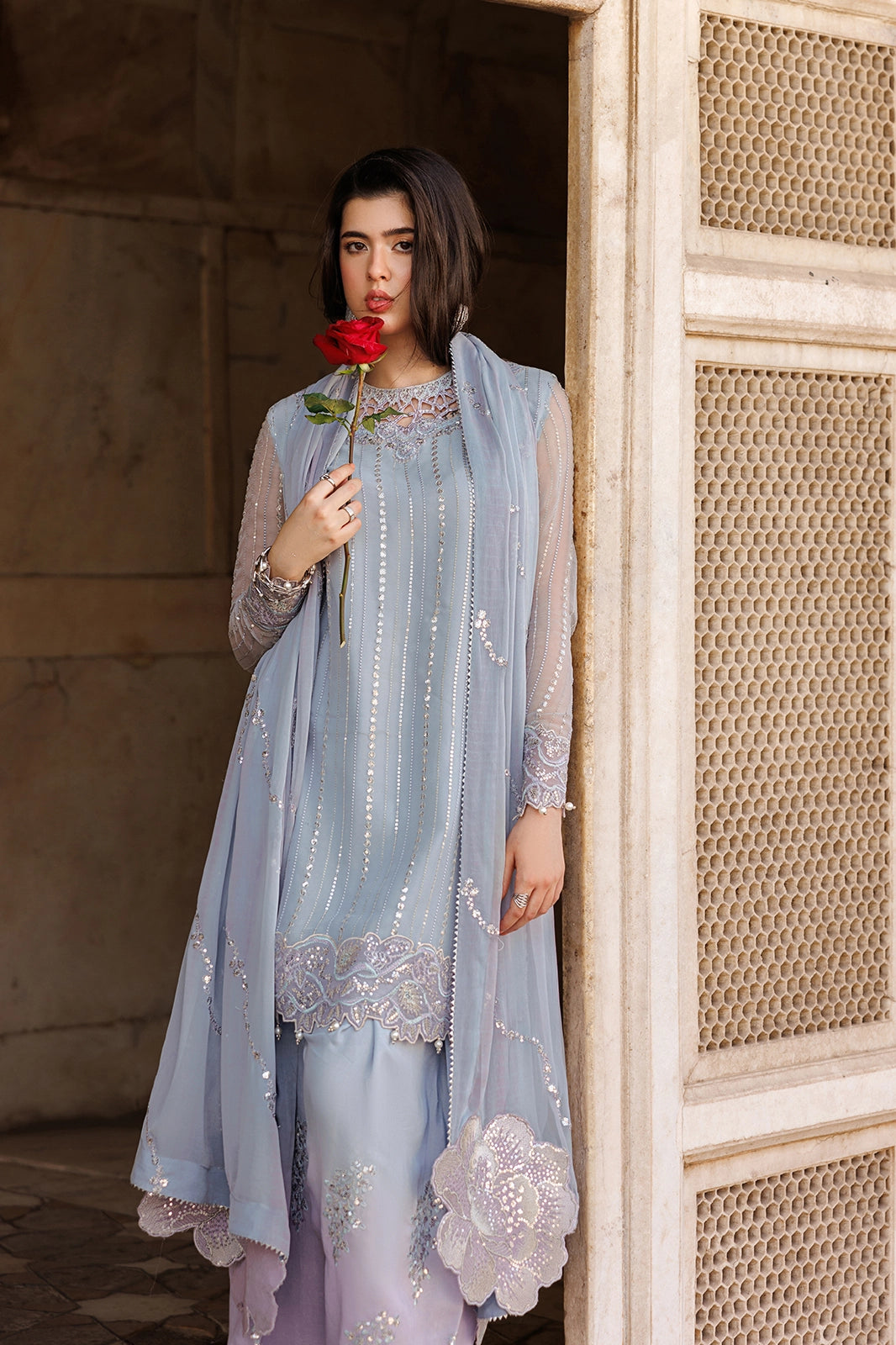 Vanya | Virsa Formals | ED-016 - by Libasekhas UK - Registered Vendor of : Vanya - 100% Original Designer Dress