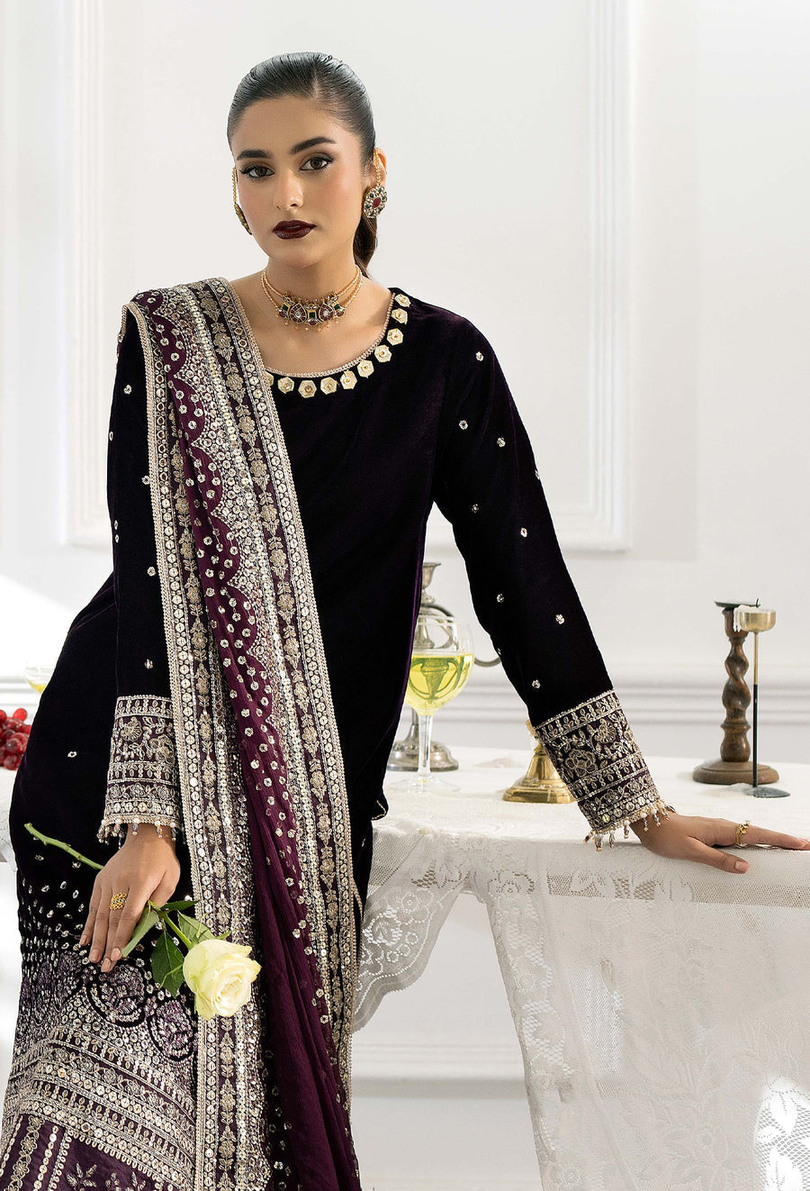 Adans Libas | Velvet 25 | VELVET 7780 - by Libasekhas UK - Registered Vendor of : Adans Libas - 100% Original Designer Dress