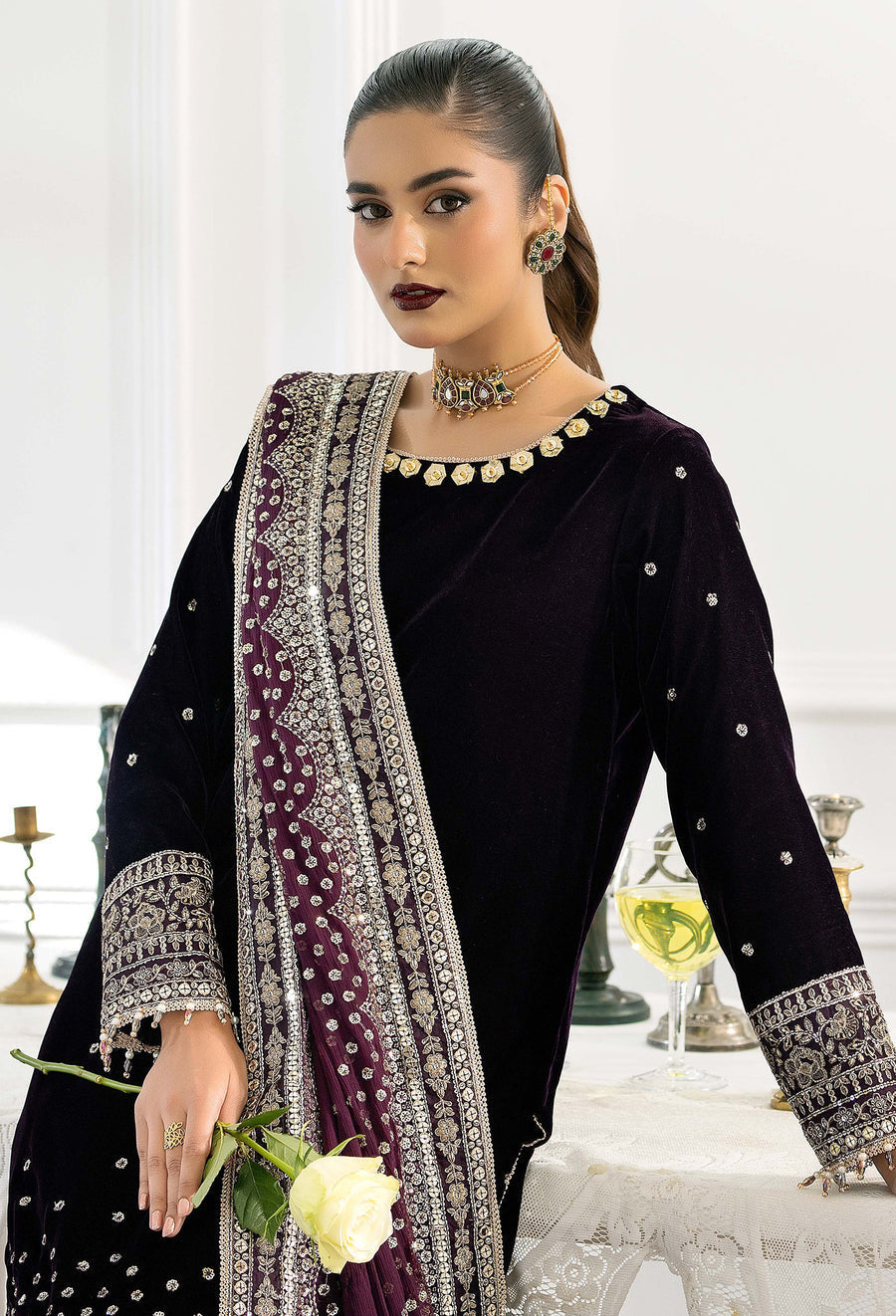 Adans Libas | Velvet 25 | VELVET 7780 - by Libasekhas UK - Registered Vendor of : Adans Libas - 100% Original Designer Dress