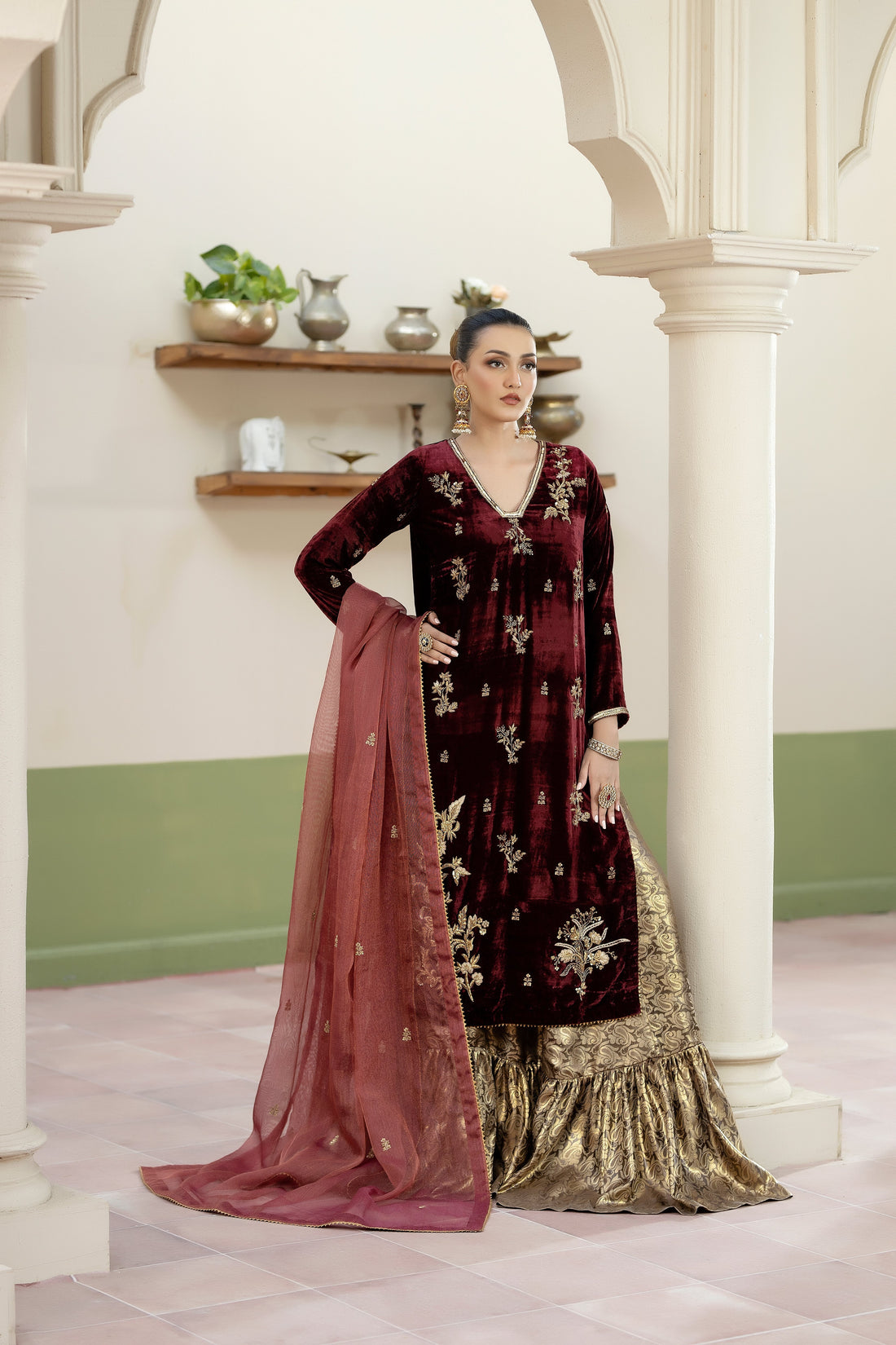 Purple Haze | Suraya Edit | YASNA - by Libasekhas - Registered Vendor of : Purple Haze - 100% Original Designer Dress