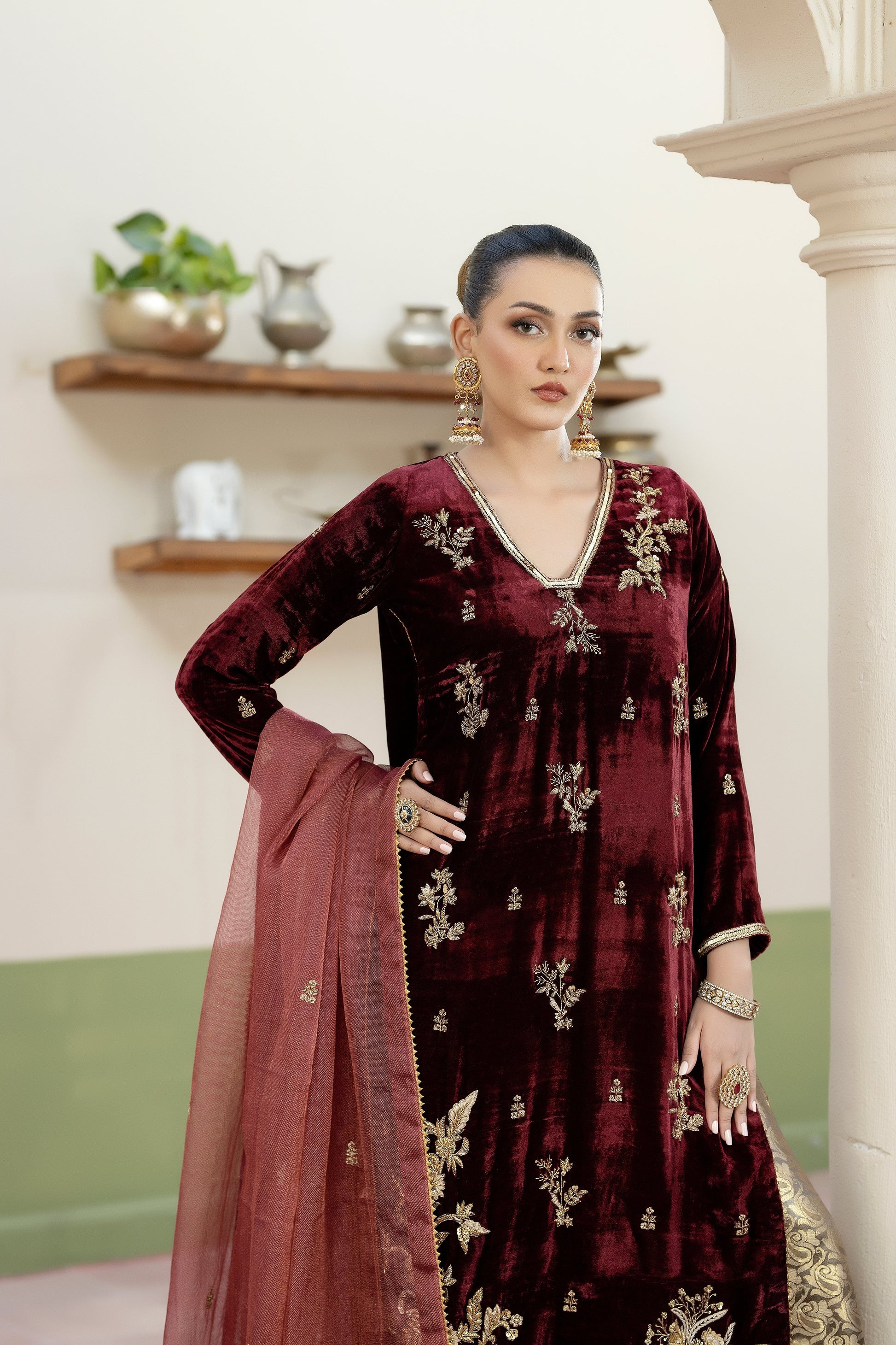 Purple Haze | Suraya Edit | YASNA - by Libasekhas - Registered Vendor of : Purple Haze - 100% Original Designer Dress