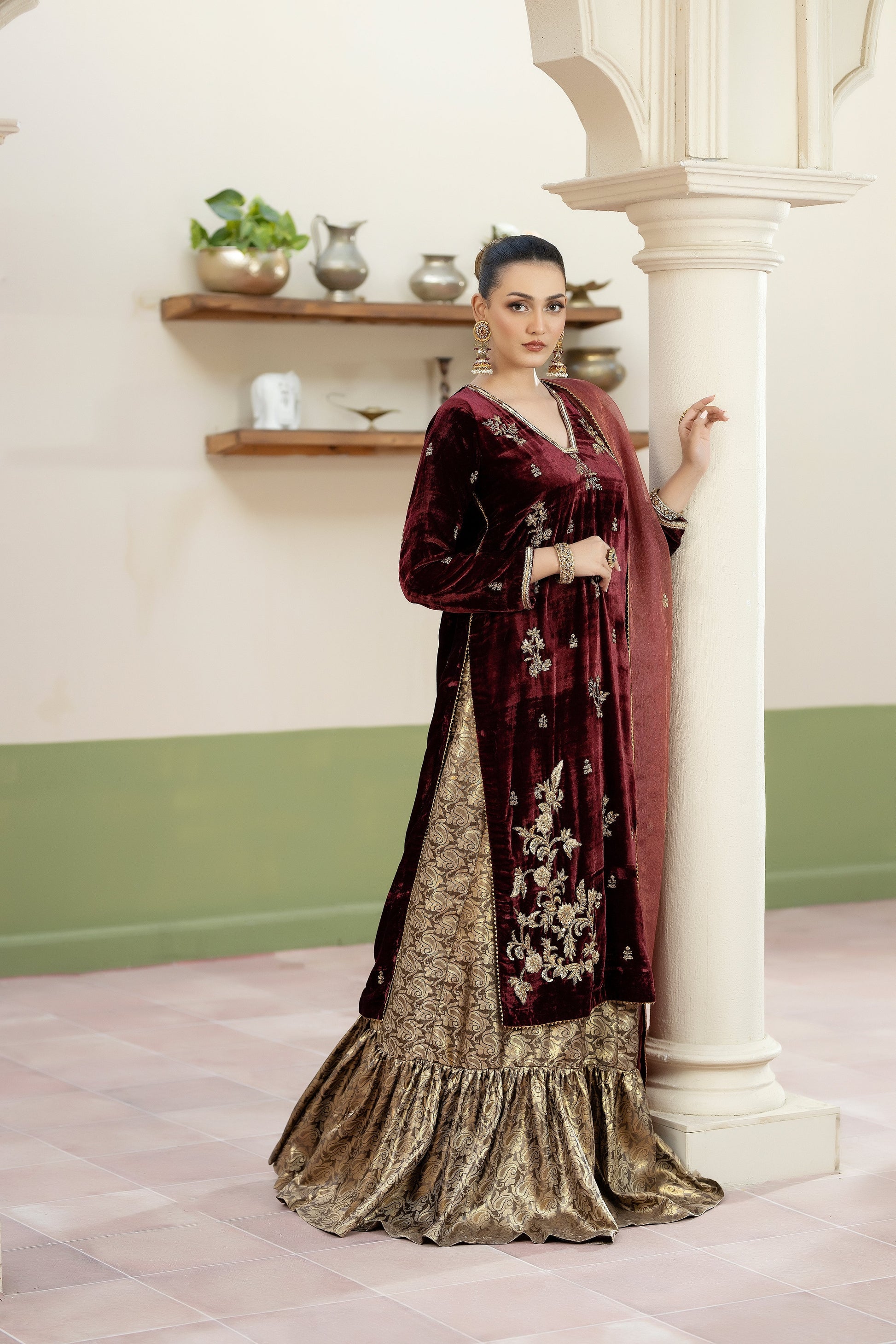 Purple Haze | Suraya Edit | YASNA - by Libasekhas - Registered Vendor of : Purple Haze - 100% Original Designer Dress