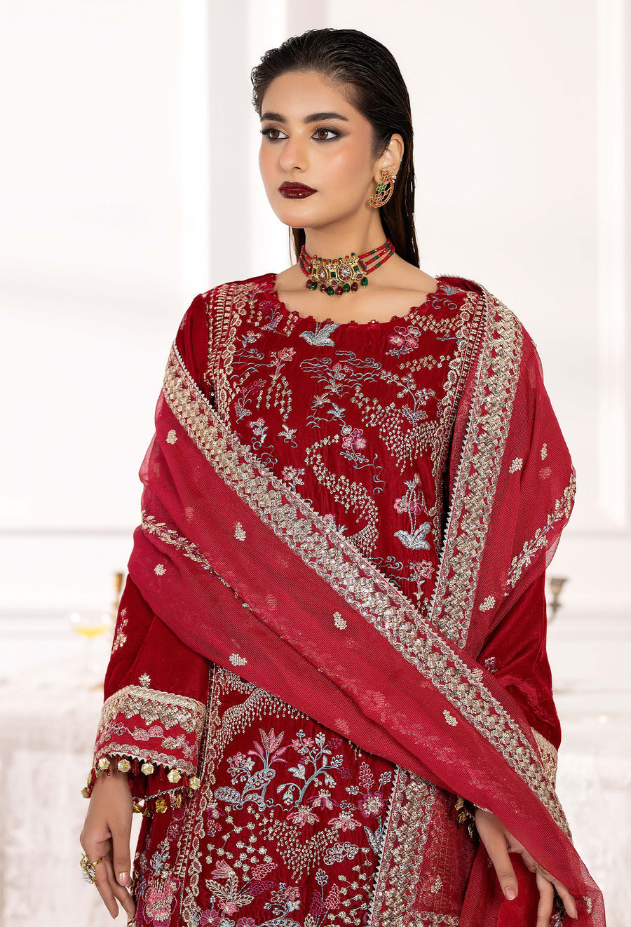 Adans Libas | Velvet 25 | VELVET 7784 - by Libasekhas UK - Registered Vendor of : Adans Libas - 100% Original Designer Dress