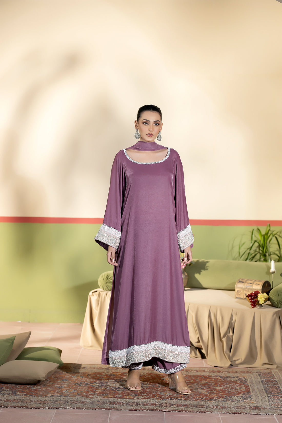 Purple Haze | Suraya Edit | ROYA - by Libasekhas - Registered Vendor of : Purple Haze - 100% Original Designer Dress