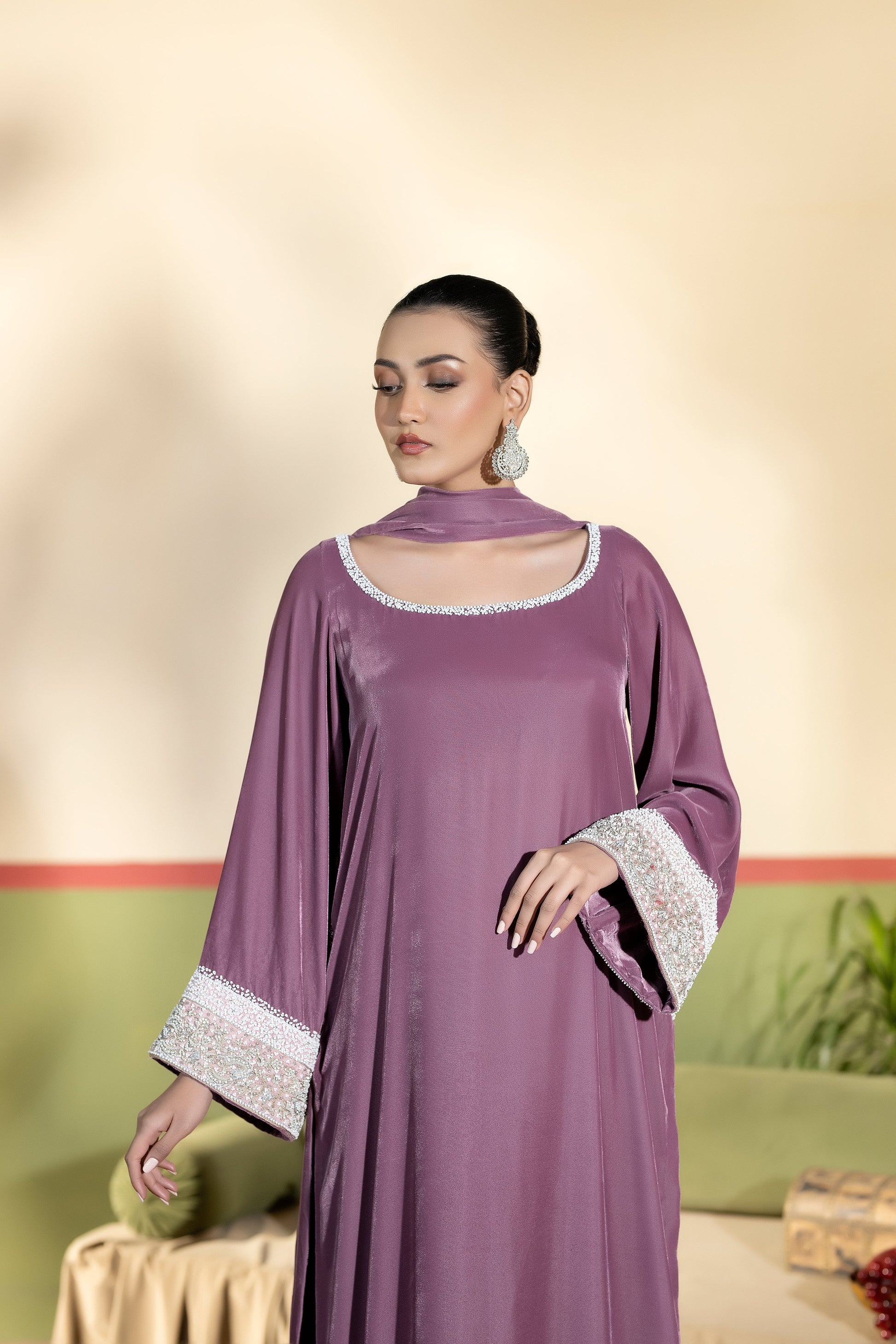 Purple Haze | Suraya Edit | ROYA - by Libasekhas - Registered Vendor of : Purple Haze - 100% Original Designer Dress
