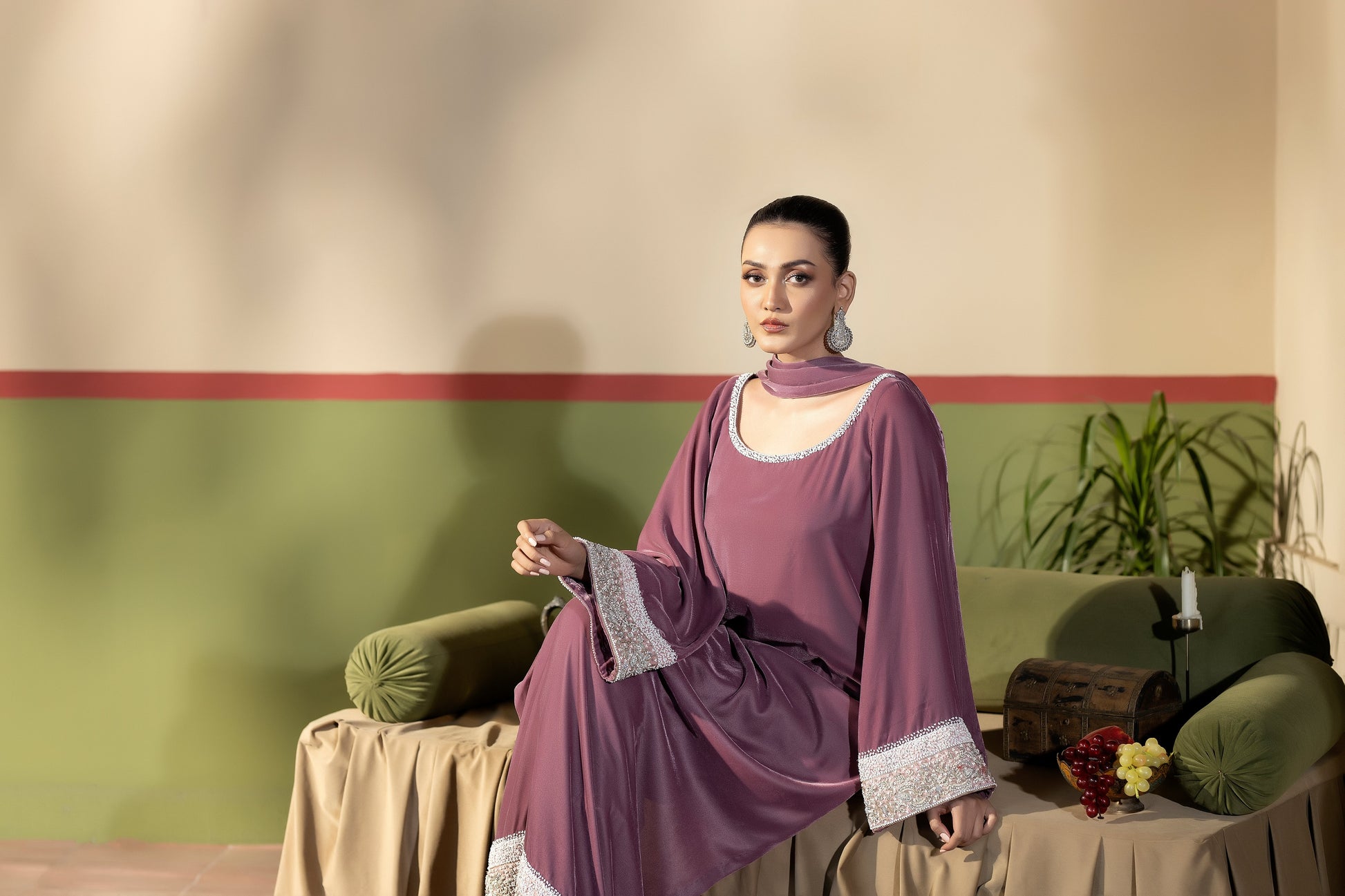 Purple Haze | Suraya Edit | ROYA - by Libasekhas - Registered Vendor of : Purple Haze - 100% Original Designer Dress