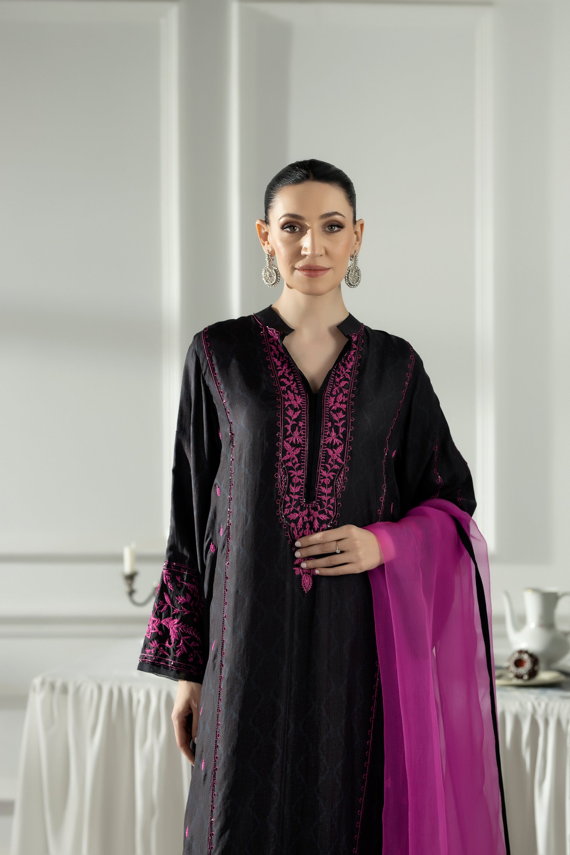 Purple Haze | Suraya Edit | Bedazzled - by Libasekhas - Registered Vendor of : Purple Haze - 100% Original Designer Dress