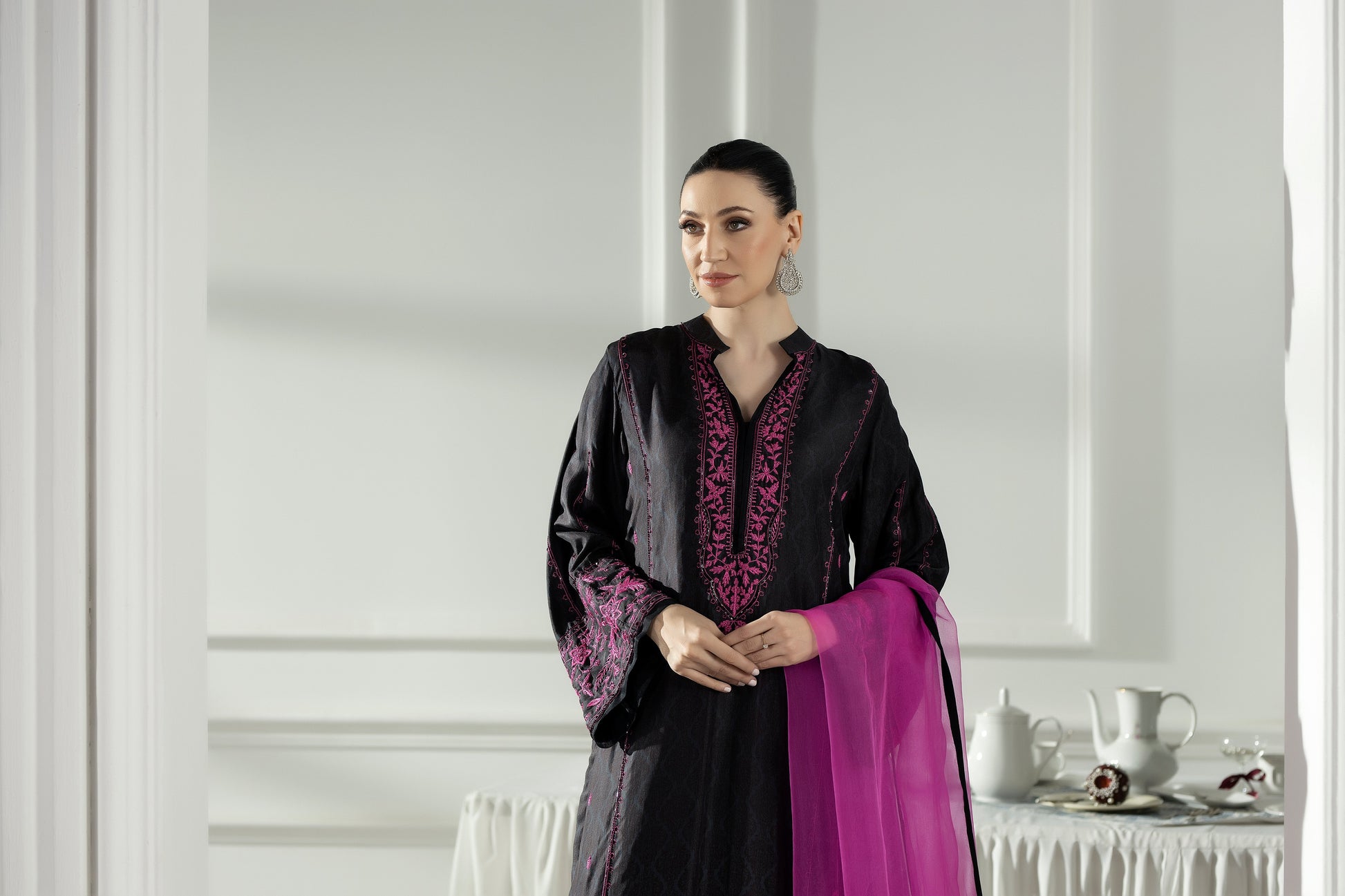Purple Haze | Suraya Edit | Bedazzled - by Libasekhas - Registered Vendor of : Purple Haze - 100% Original Designer Dress