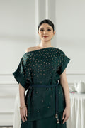 Purple Haze | Suraya Edit | Majestic Moss Green - by Libasekhas - Registered Vendor of : Purple Haze - 100% Original Designer Dress
