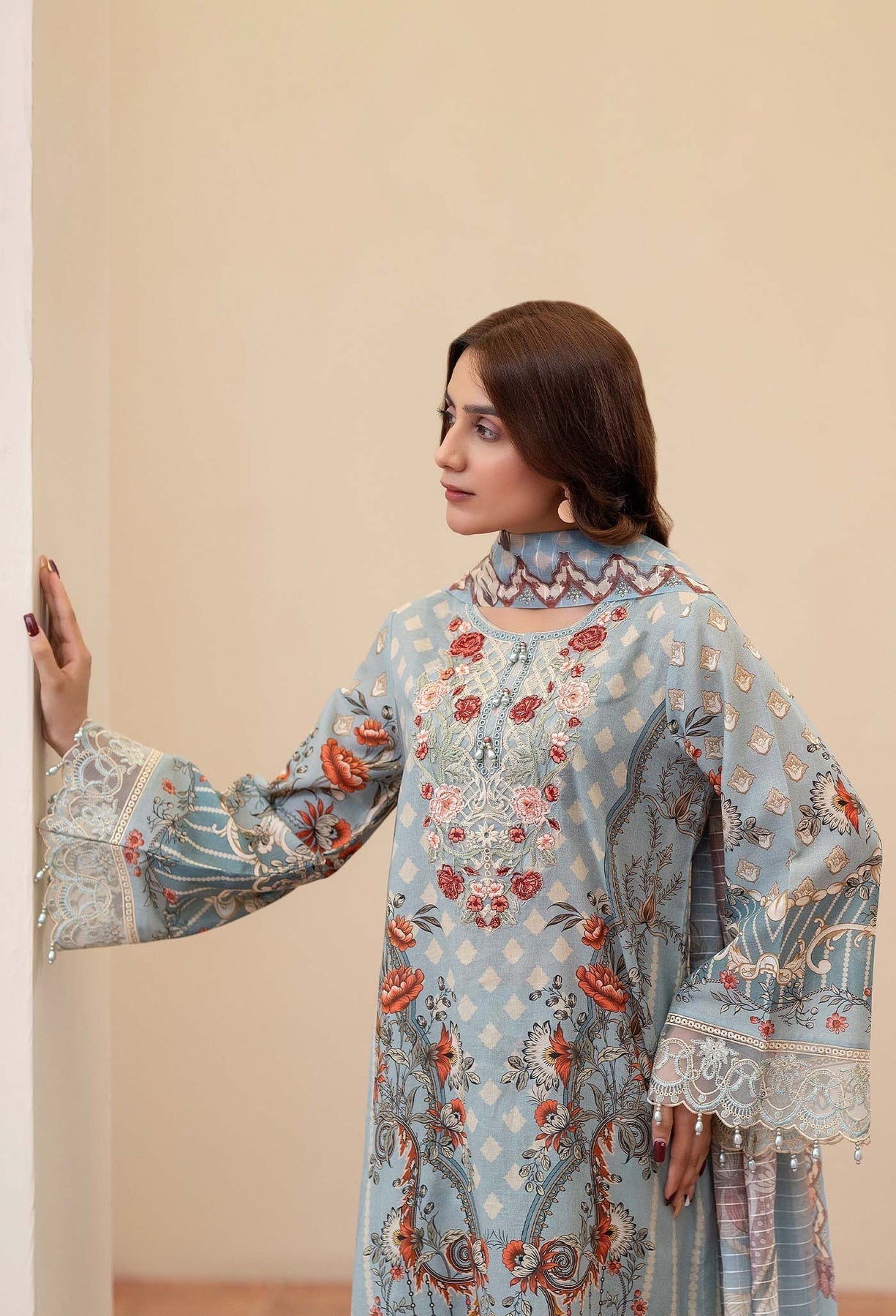 Adans Libas | Prints Eid Edit | 26671 - by - Libasekhas UK - Registered Vendor of : Adans Libas - 100% Original Designer Dresss
