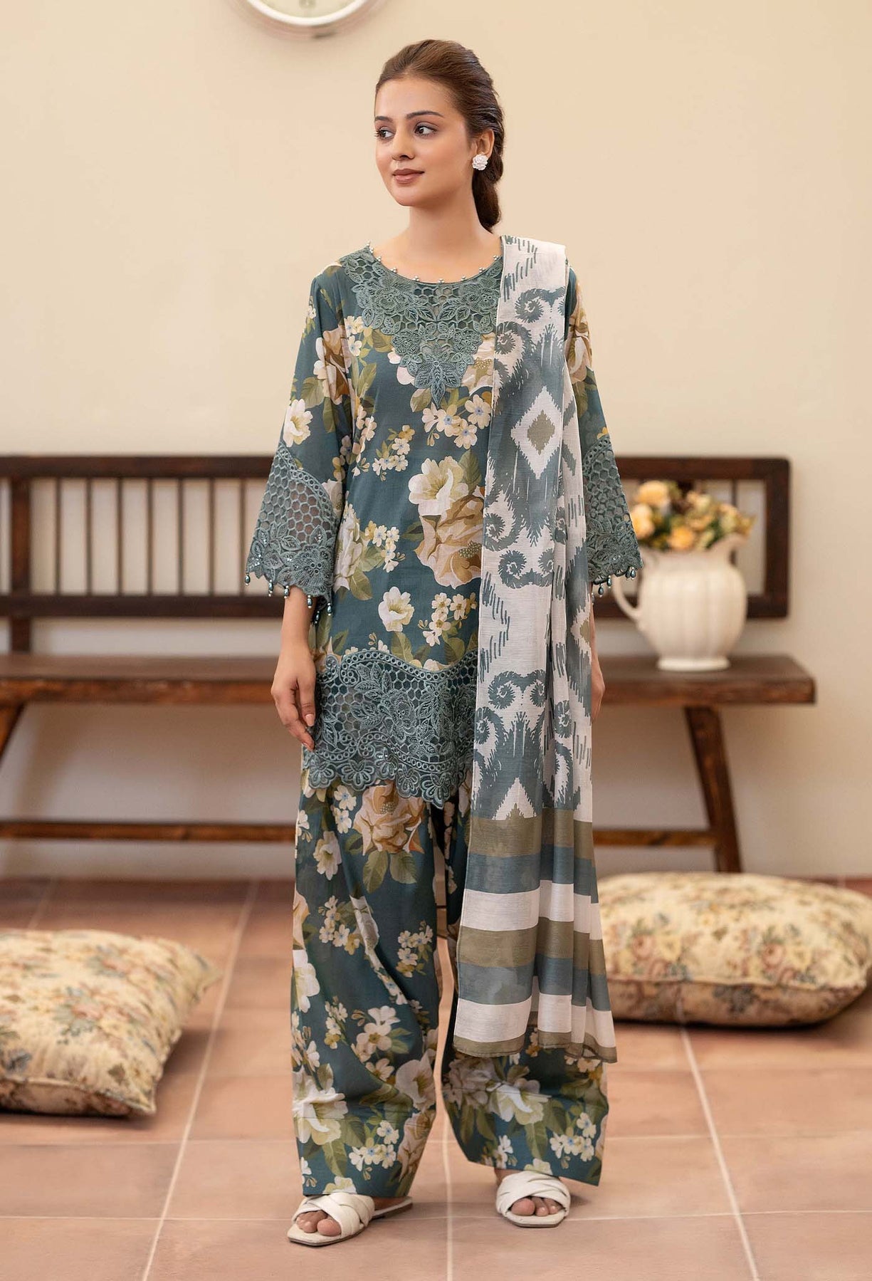 Adans Libas | Prints Eid Edit | 26672 - by - Libasekhas UK - Registered Vendor of : Adans Libas - 100% Original Designer Dresss