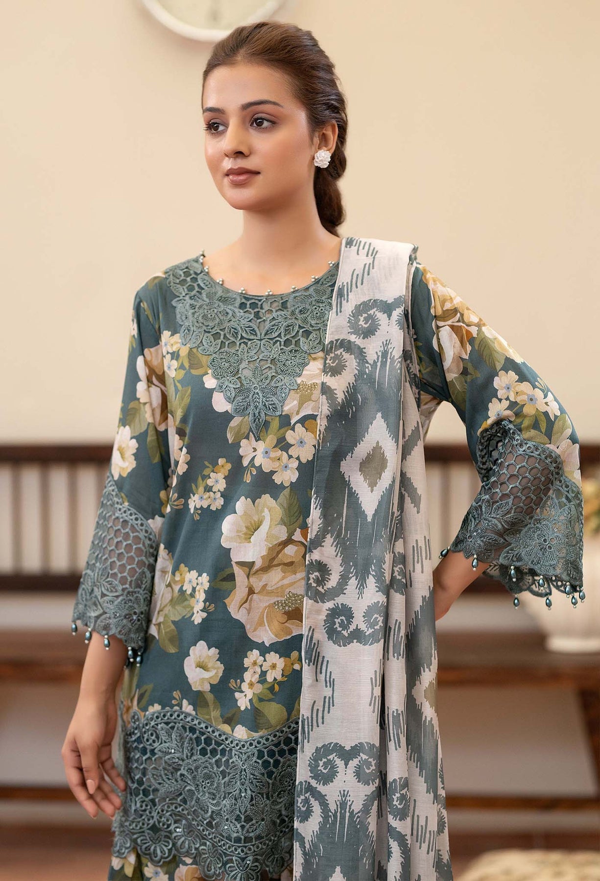 Adans Libas | Prints Eid Edit | 26672 - by - Libasekhas UK - Registered Vendor of : Adans Libas - 100% Original Designer Dresss