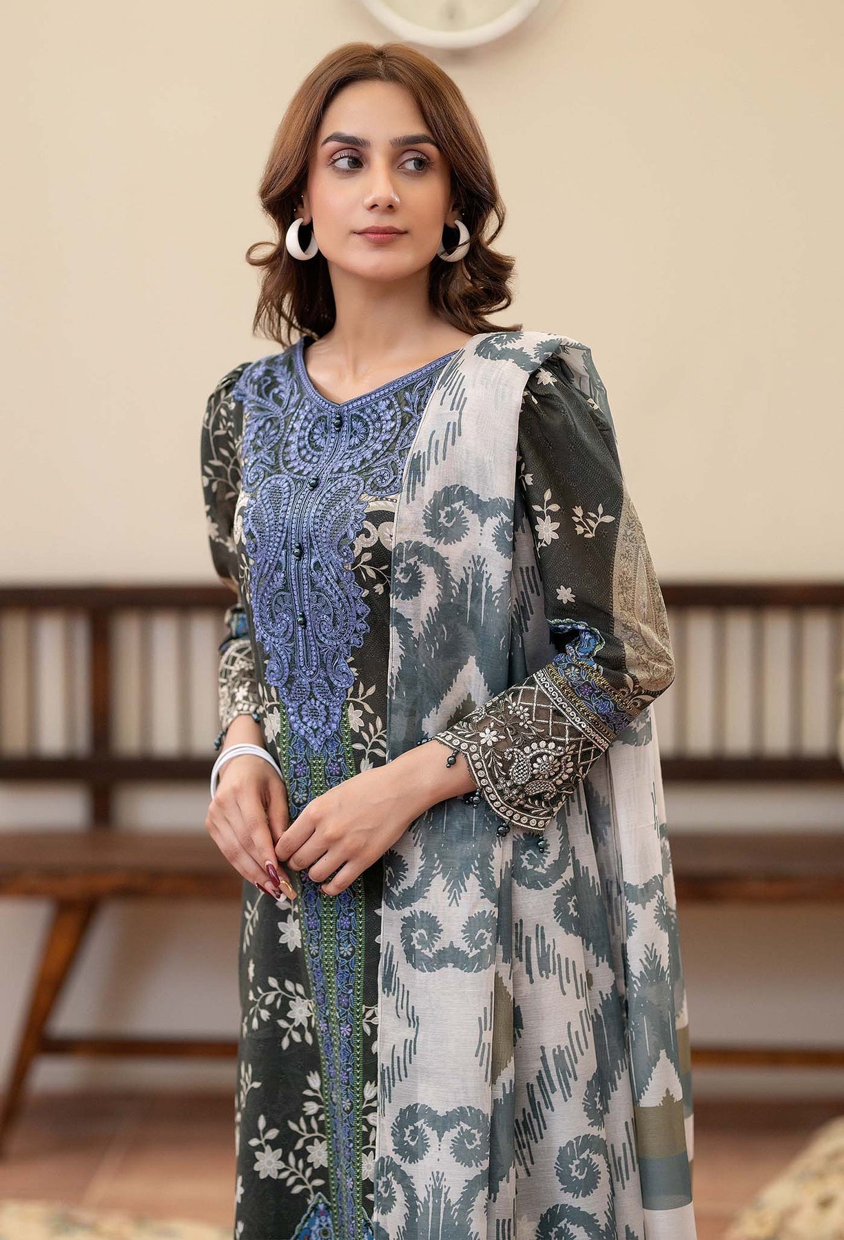 Adans Libas | Prints Eid Edit | 26673 - by - Libasekhas UK - Registered Vendor of : Adans Libas - 100% Original Designer Dresss
