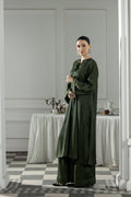 Purple Haze | Suraya Edit | Elegant in Olive - by Libasekhas - Registered Vendor of : Purple Haze - 100% Original Designer Dress