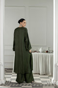 Purple Haze | Suraya Edit | Elegant in Olive - by Libasekhas - Registered Vendor of : Purple Haze - 100% Original Designer Dress