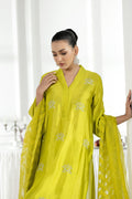 Purple Haze | Suraya Edit |Chartreuse Charm - by Libasekhas - Registered Vendor of : Purple Haze - 100% Original Designer Dress