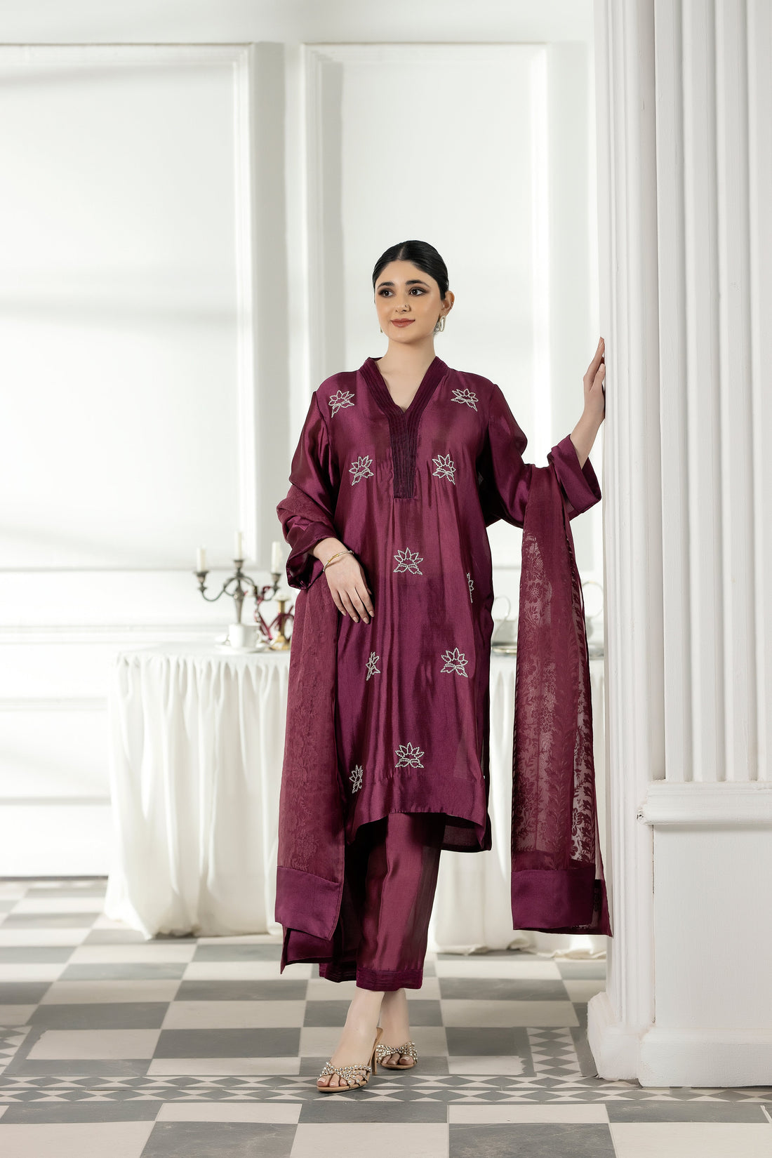 Purple Haze | Suraya Edit |Mulberry Magic - by Libasekhas - Registered Vendor of : Purple Haze - 100% Original Designer Dress