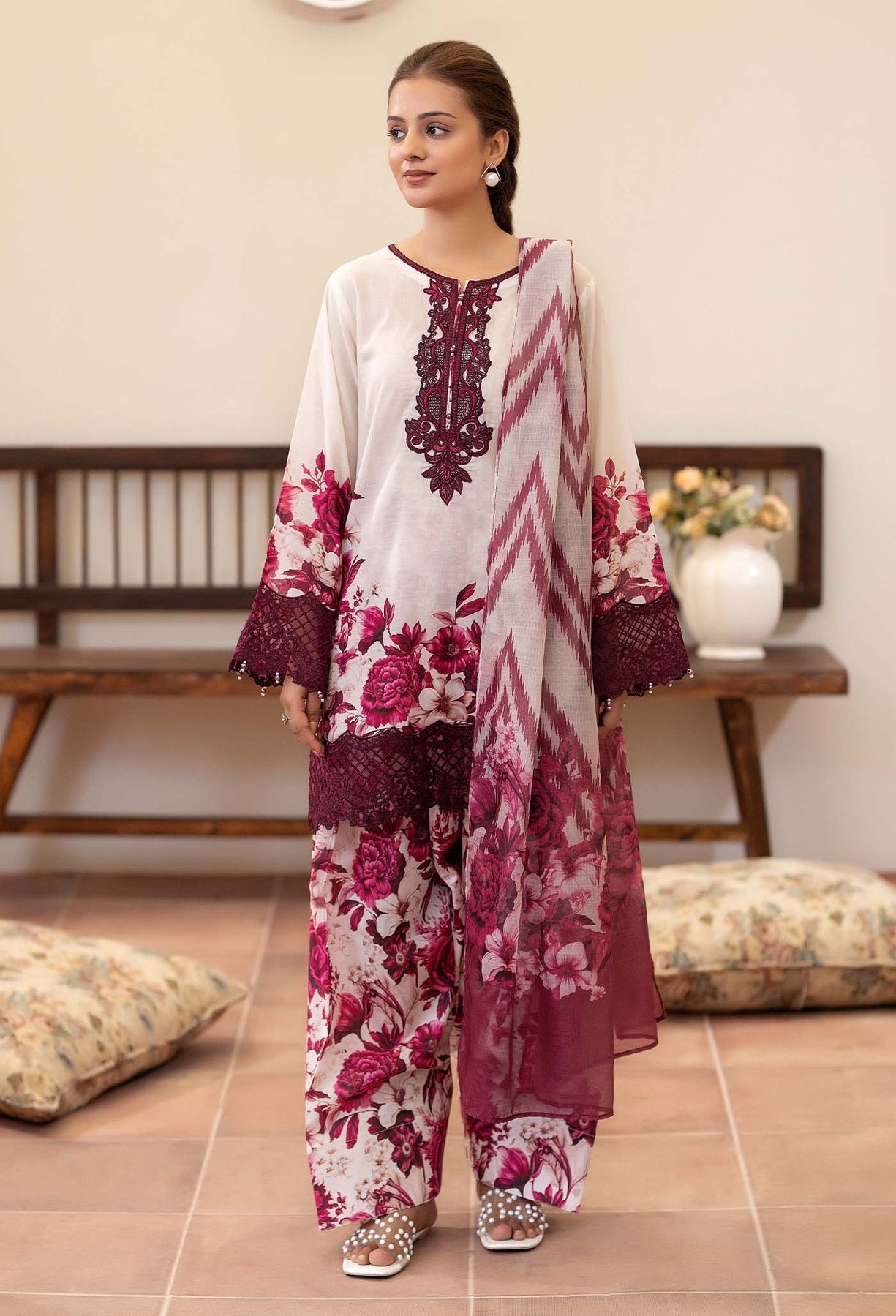 Adans Libas | Prints Eid Edit | 26676 - by - Libasekhas UK - Registered Vendor of : Adans Libas - 100% Original Designer Dresss