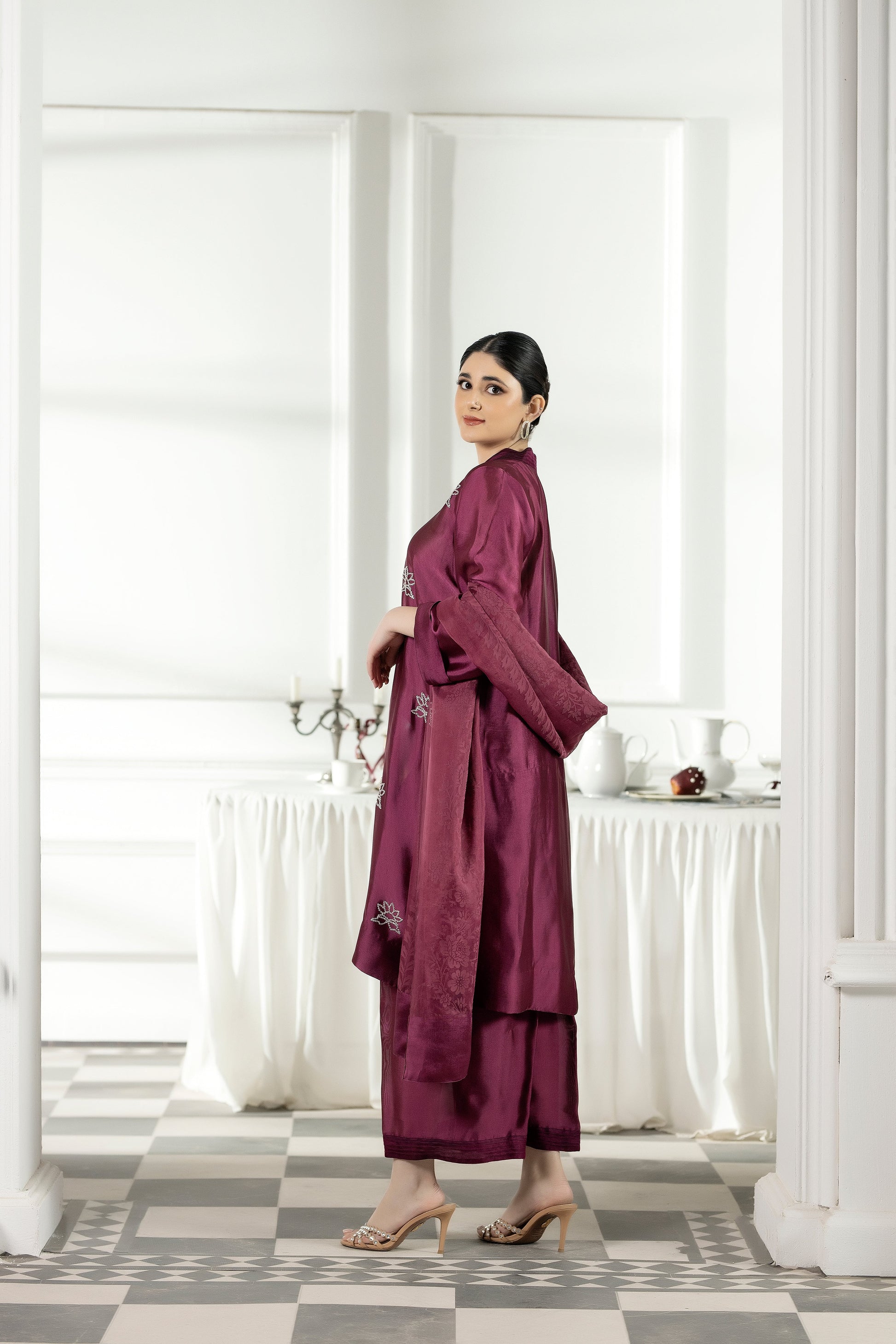 Purple Haze | Suraya Edit |Mulberry Magic - by Libasekhas - Registered Vendor of : Purple Haze - 100% Original Designer Dress