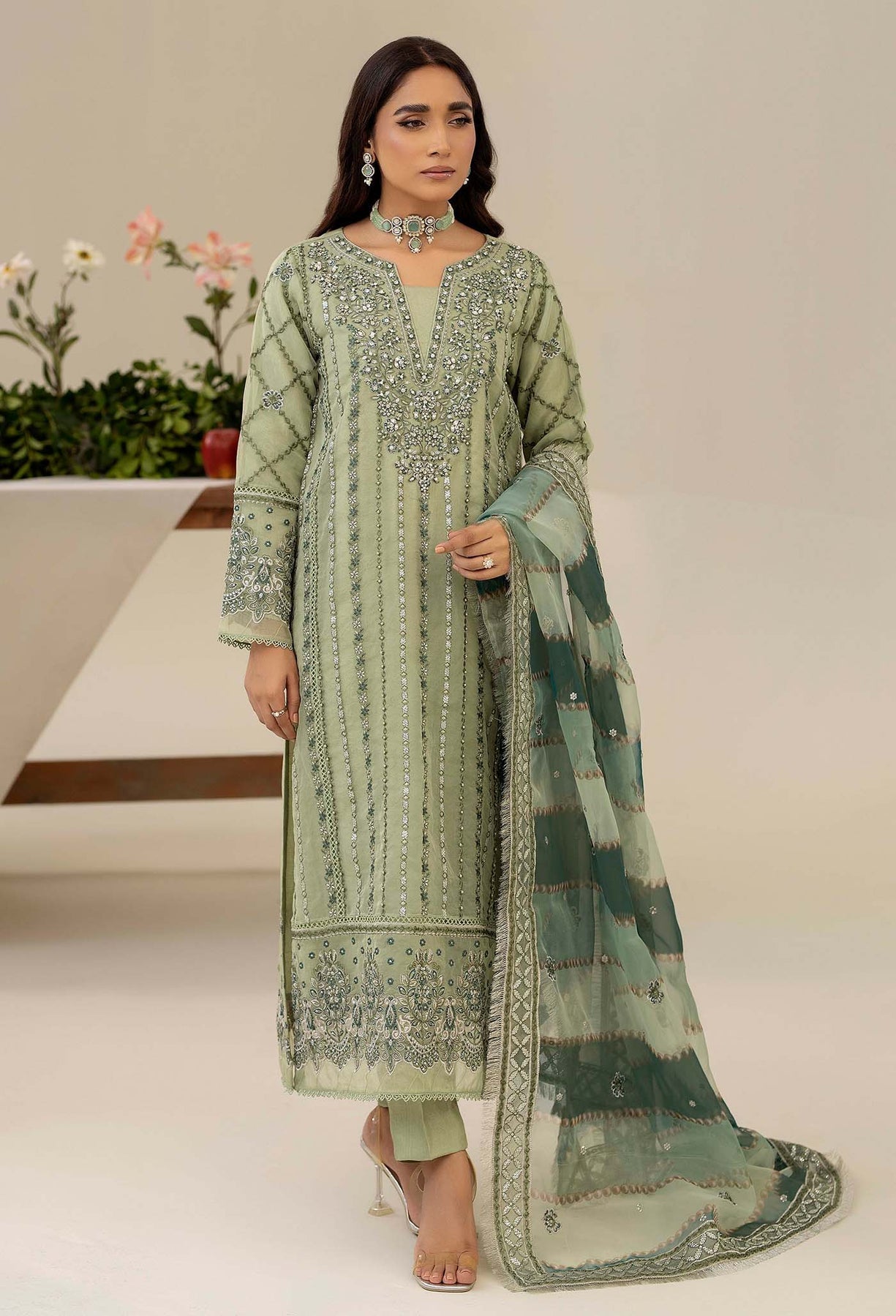 Adans Libas | Tissue De Luxe | DELUXE 444411 - by - Libasekhas UK - Registered Vendor of : Adans Libas - 100% Original Designer Dresss