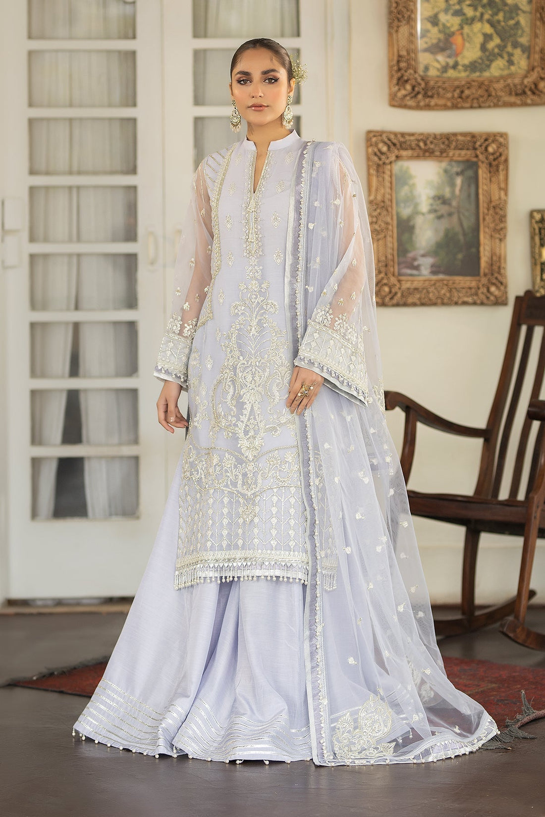 Raeesa Premium | Dehleez Formals | DL-1024 Fantasiya - by - Libasekhas UK - Registered Vendor of : Raeesa Premium - 100% Original Designer Dresss