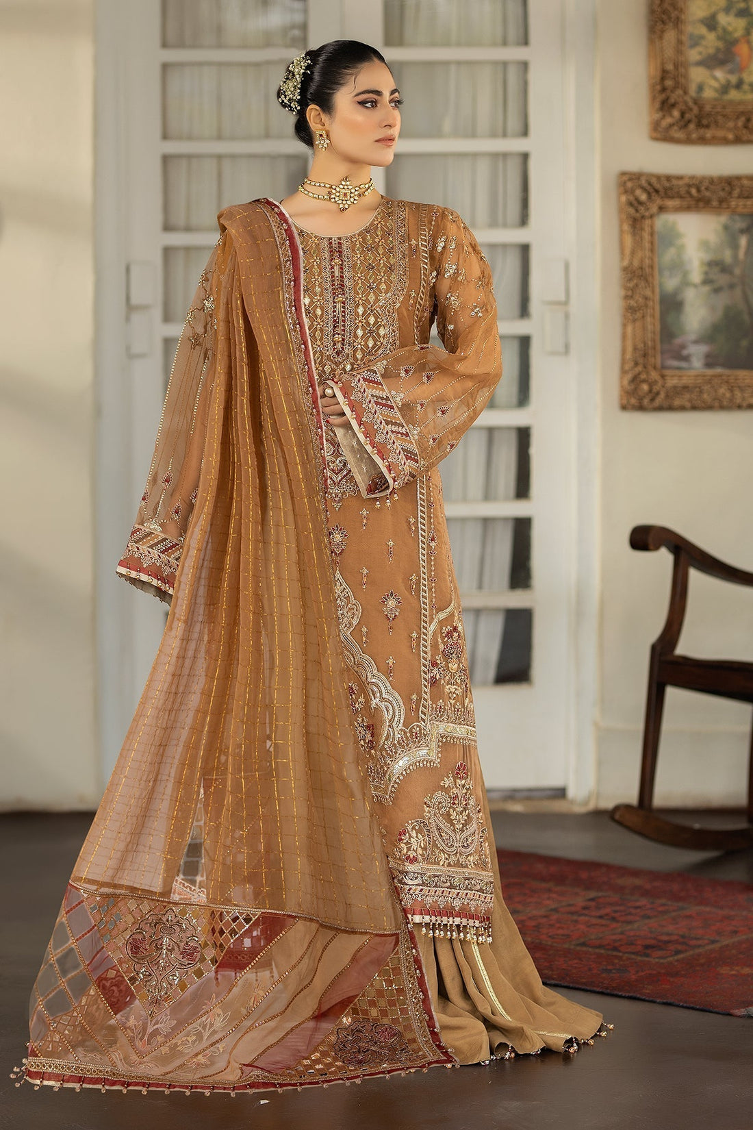 Raeesa Premium | Dehleez Formals | DL-1025 Tarz -E- Zameen - by - Libasekhas UK - Registered Vendor of : Raeesa Premium - 100% Original Designer Dresss