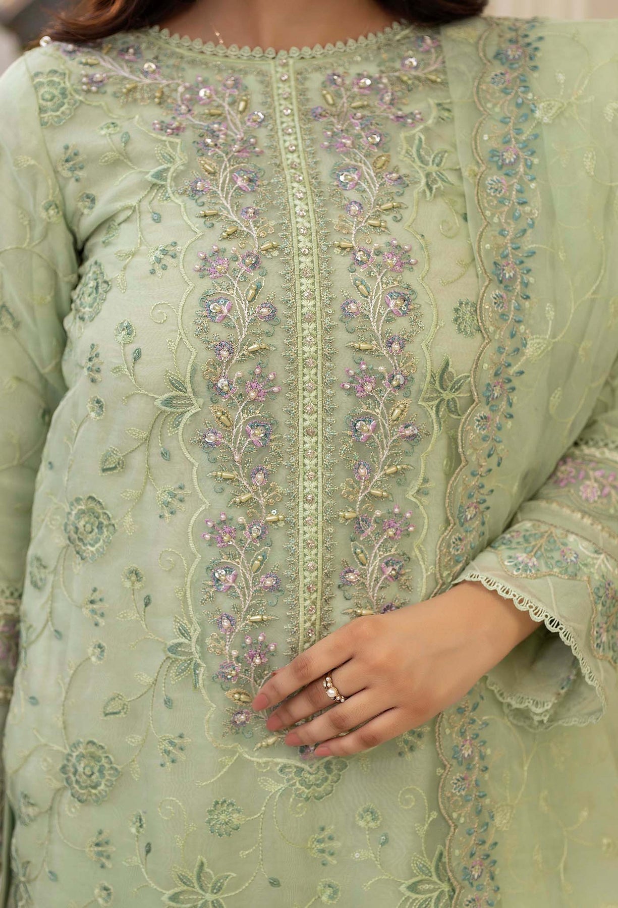 Adans Libas | Tissue De Luxe | DELUXE 444418 - by - Libasekhas UK - Registered Vendor of : Adans Libas - 100% Original Designer Dresss