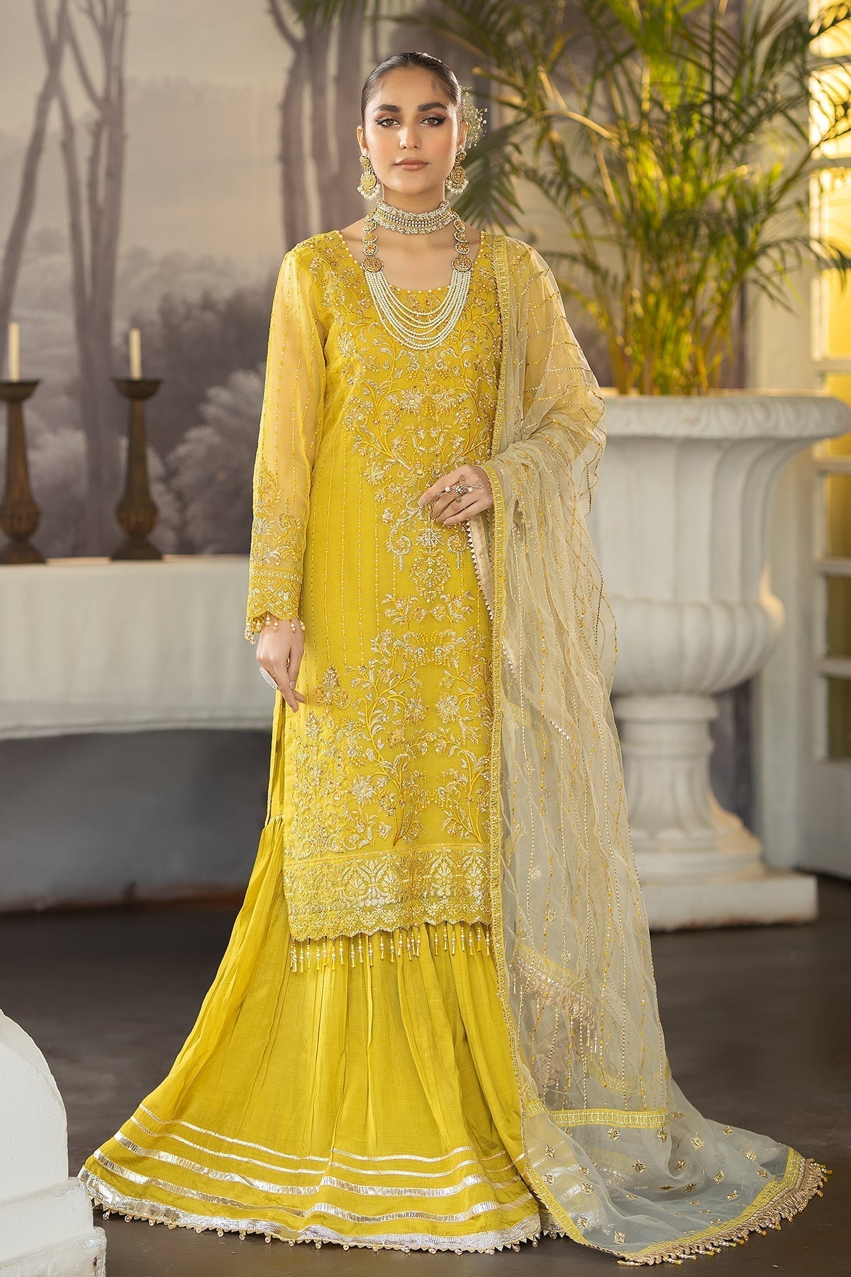 Raeesa Premium | Dehleez Formals | DL-1026 Mehfil-E-Aab - by - Libasekhas UK - Registered Vendor of : Raeesa Premium - 100% Original Designer Dresss