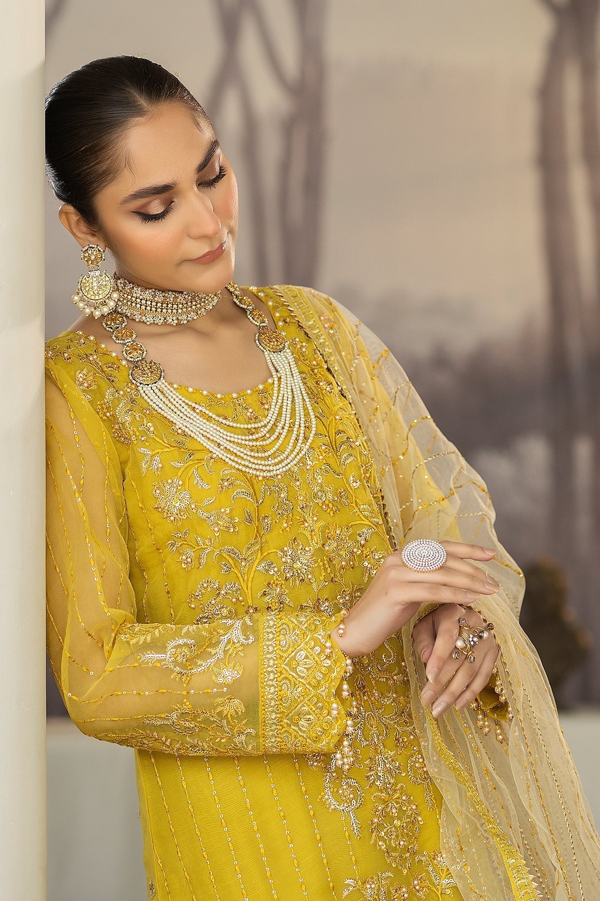 Raeesa Premium | Dehleez Formals | DL-1026 Mehfil-E-Aab - by - Libasekhas UK - Registered Vendor of : Raeesa Premium - 100% Original Designer Dresss