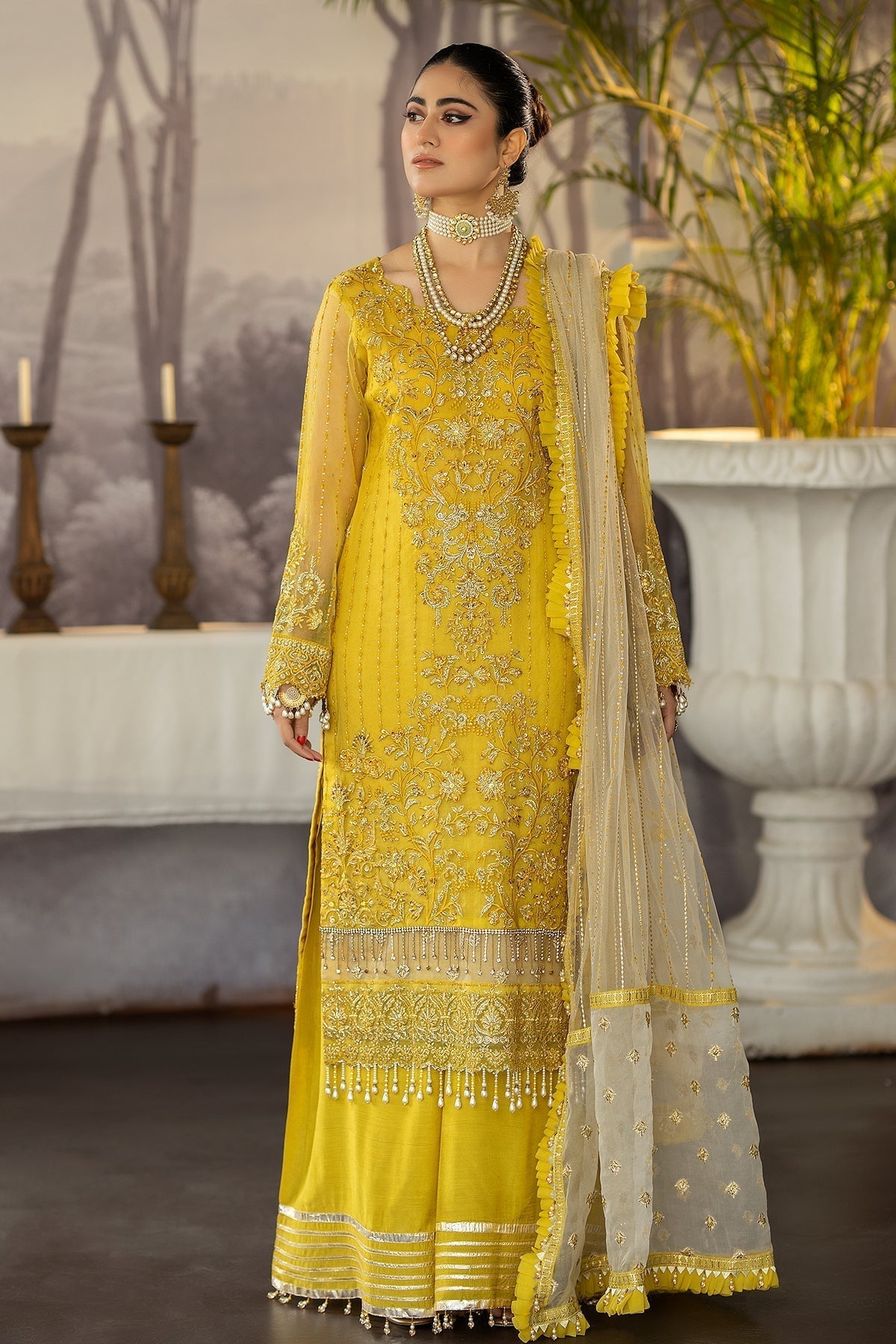 Raeesa Premium | Dehleez Formals | DL-1026 Mehfil-E-Aab - by - Libasekhas UK - Registered Vendor of : Raeesa Premium - 100% Original Designer Dresss