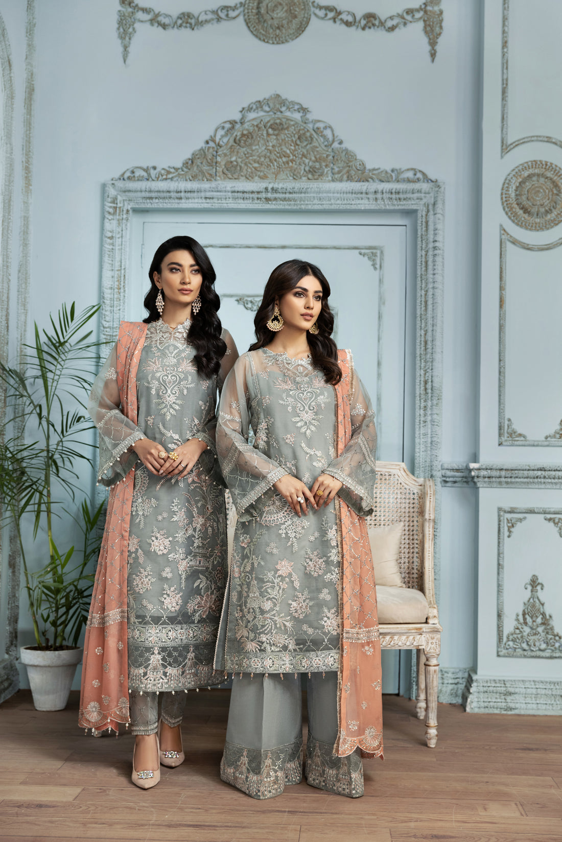Alizeh | Formals Collection | Zamair - by - Libasekhas UK - Registered Vendor of : Alizeh - 100% Original Designer Dresss