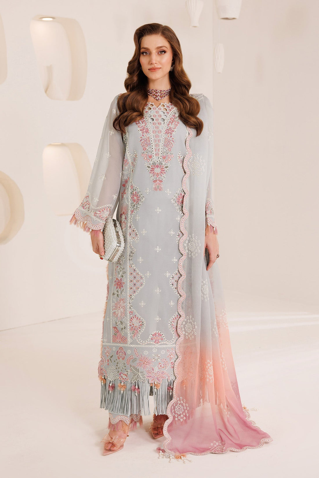 Alizeh | Dhaagay 25 | AF-DHG-5030-Mahrosh - by Libasekhas UK - Registered Vendor of : Alizeh - 100% Original Designer Dress