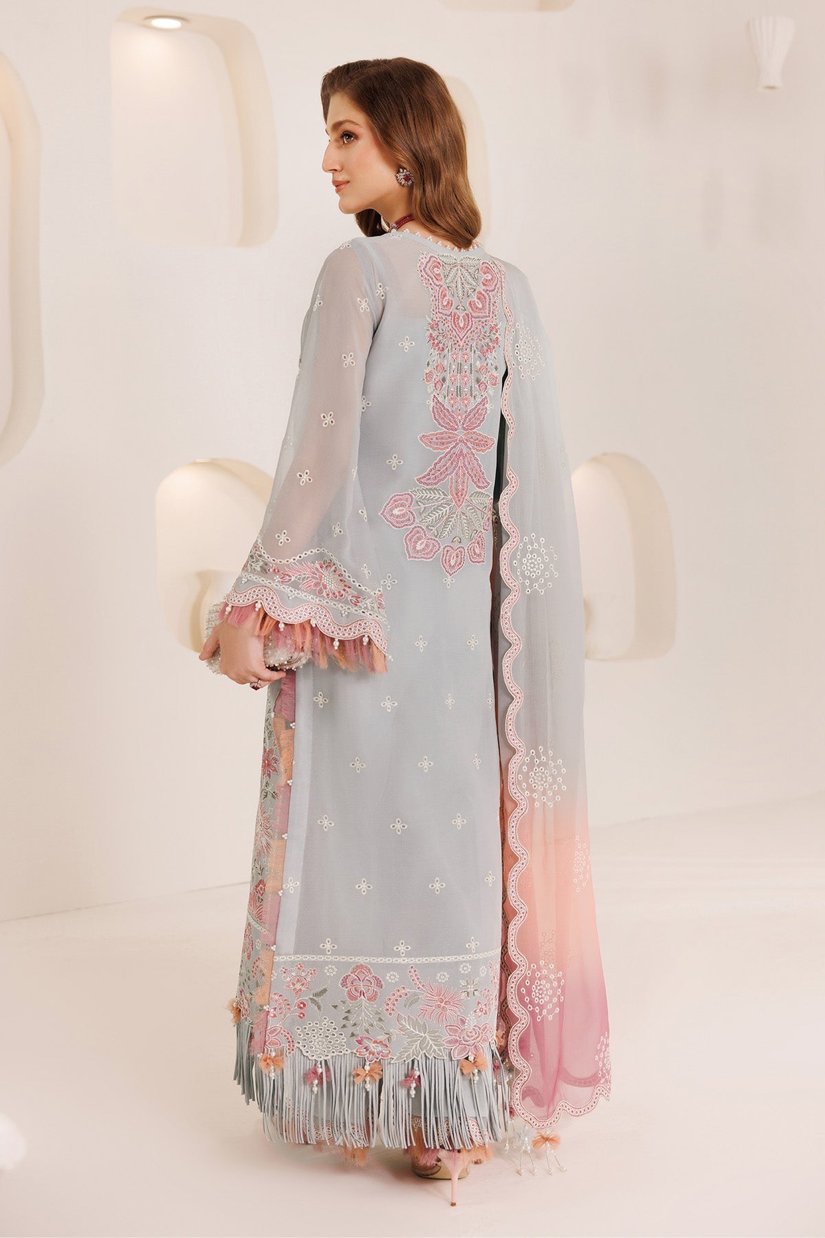Alizeh | Dhaagay 25 | AF-DHG-5030-Mahrosh - by Libasekhas UK - Registered Vendor of : Alizeh - 100% Original Designer Dress