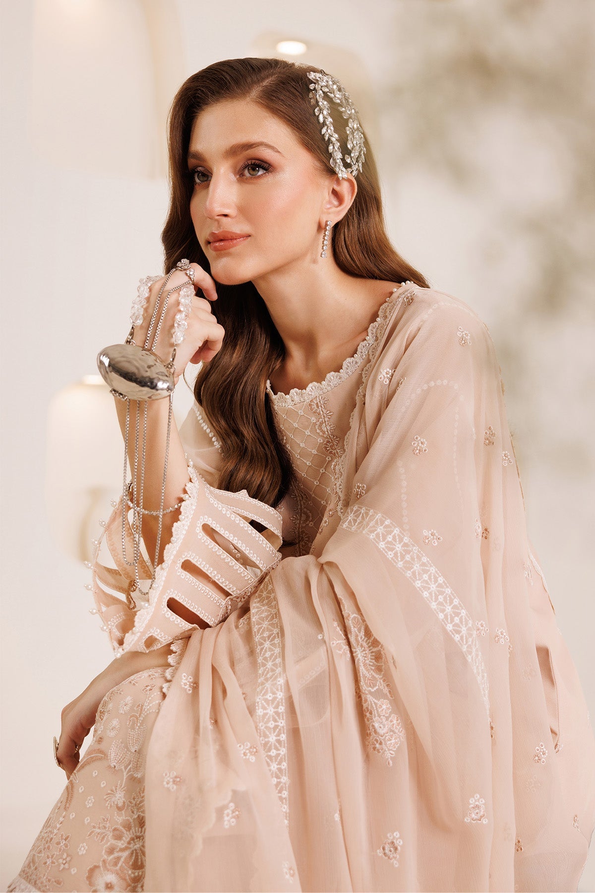 Alizeh | Dhaagay 25 | AF-DHG-5036-Ehal - by Libasekhas UK - Registered Vendor of : Alizeh - 100% Original Designer Dress