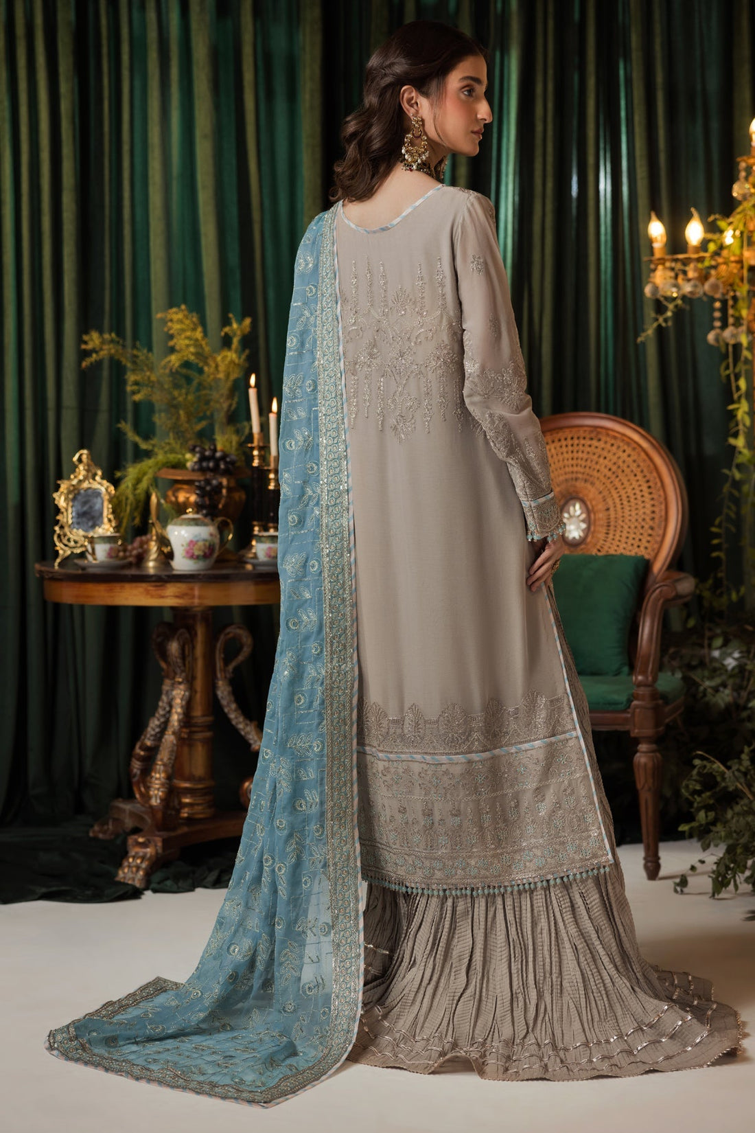 House of Nawab | Gul Mira Formals | EBNAAH - by - Libasekhas UK - Registered Vendor of : House of Nawab - 100% Original Designer Dresss