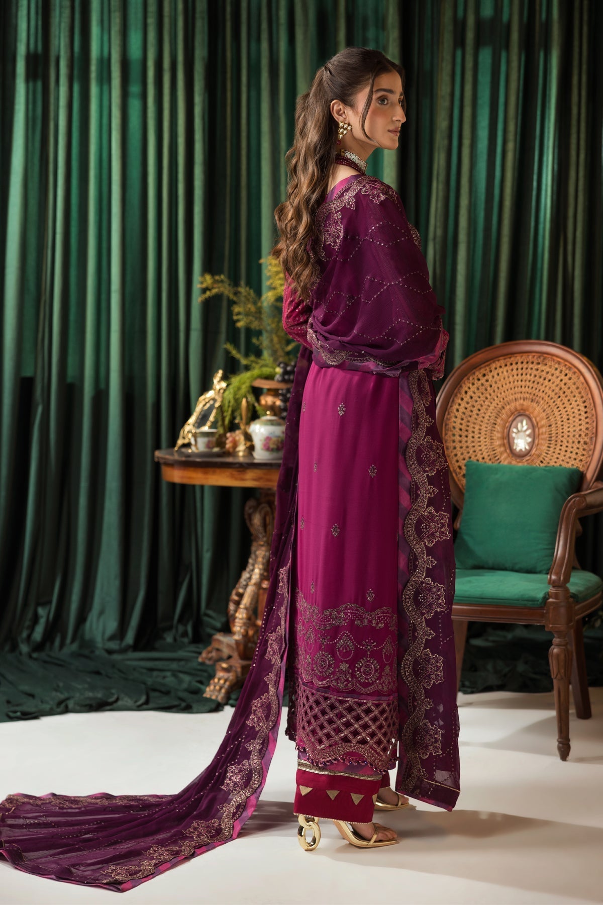 House of Nawab | Gul Mira Formals | IBRAH - by - Libasekhas UK - Registered Vendor of : House of Nawab - 100% Original Designer Dresss