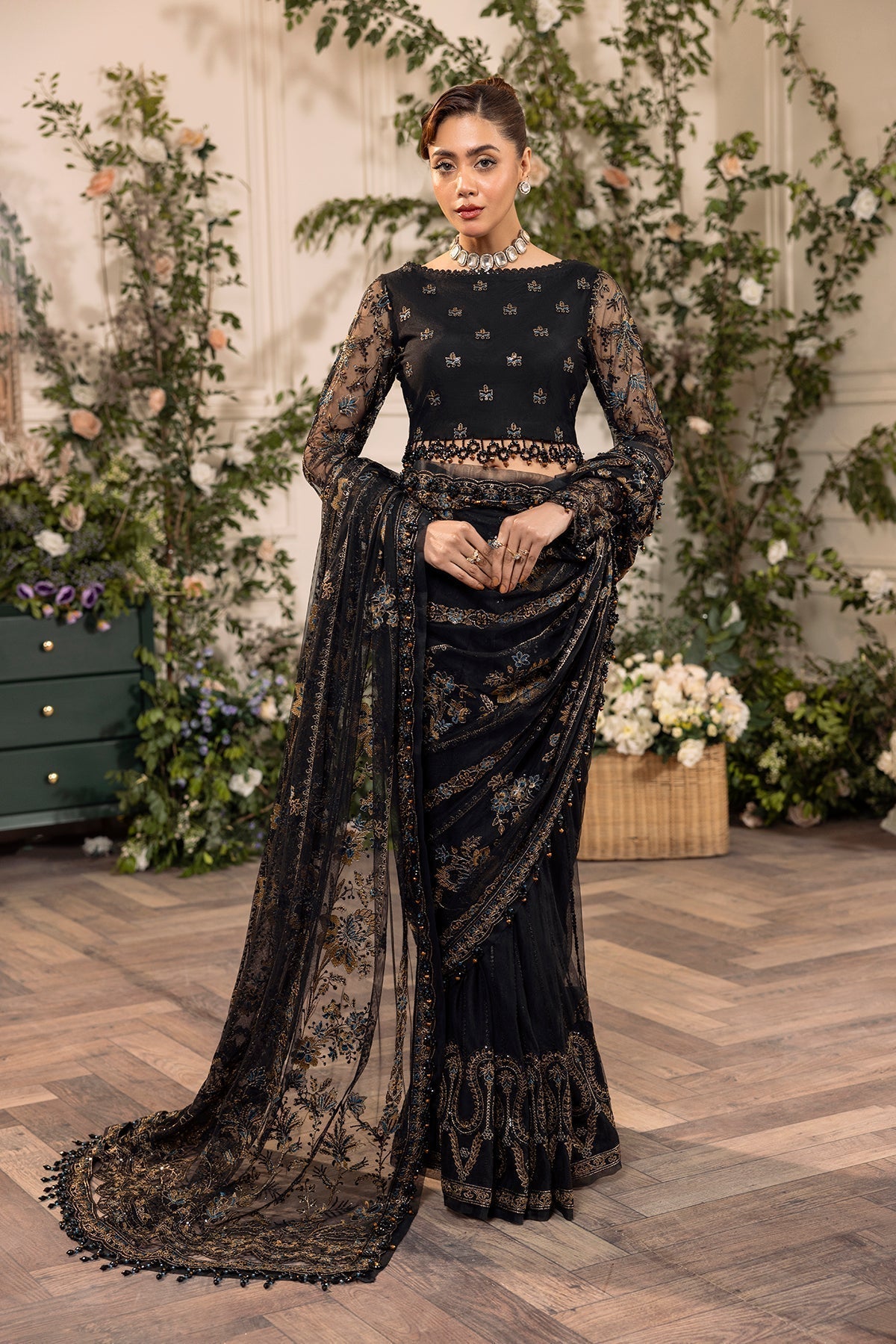 House of Nawab | Azalea Luxury Formals | DOUHA - by - Libasekhas UK - Registered Vendor of : House of Nawab - 100% Original Designer Dresss