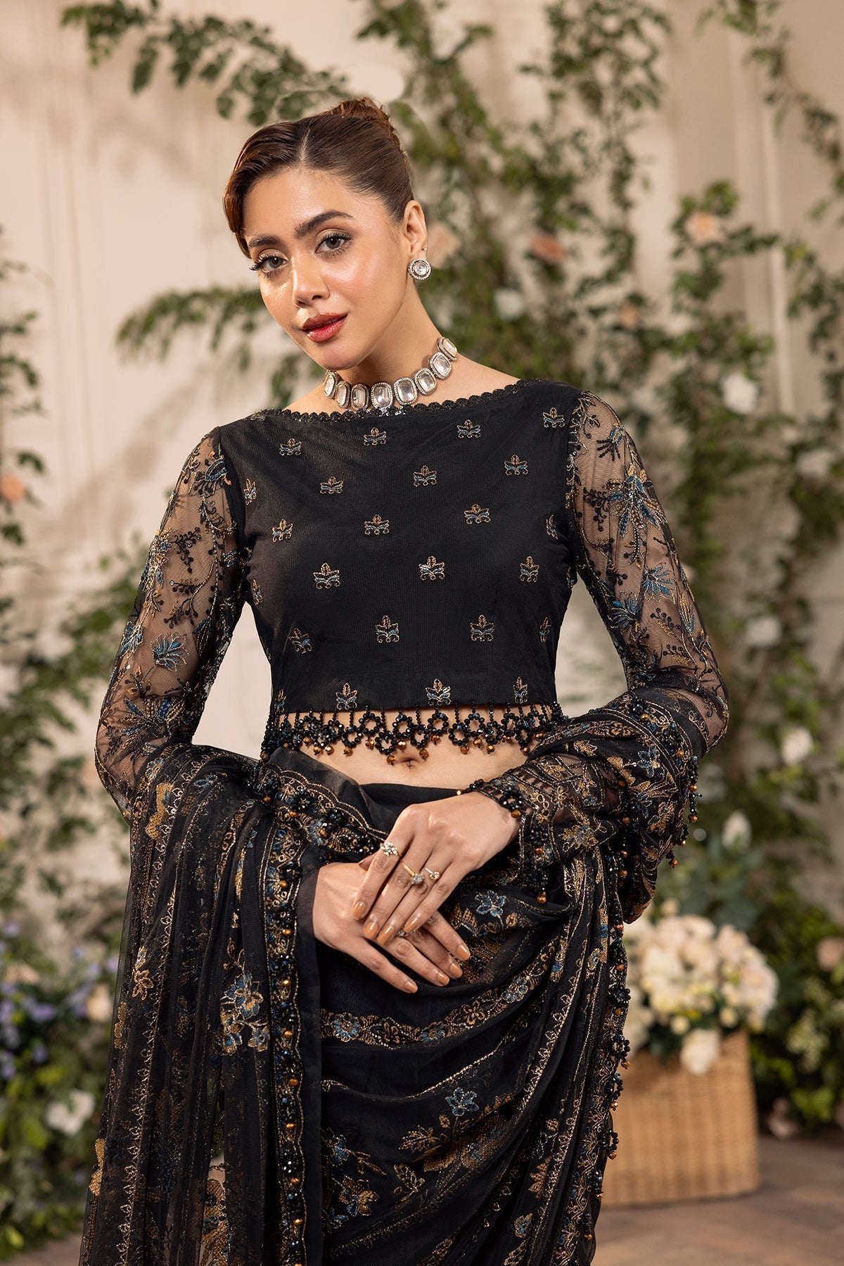 House of Nawab | Azalea Luxury Formals | DOUHA - by - Libasekhas UK - Registered Vendor of : House of Nawab - 100% Original Designer Dresss