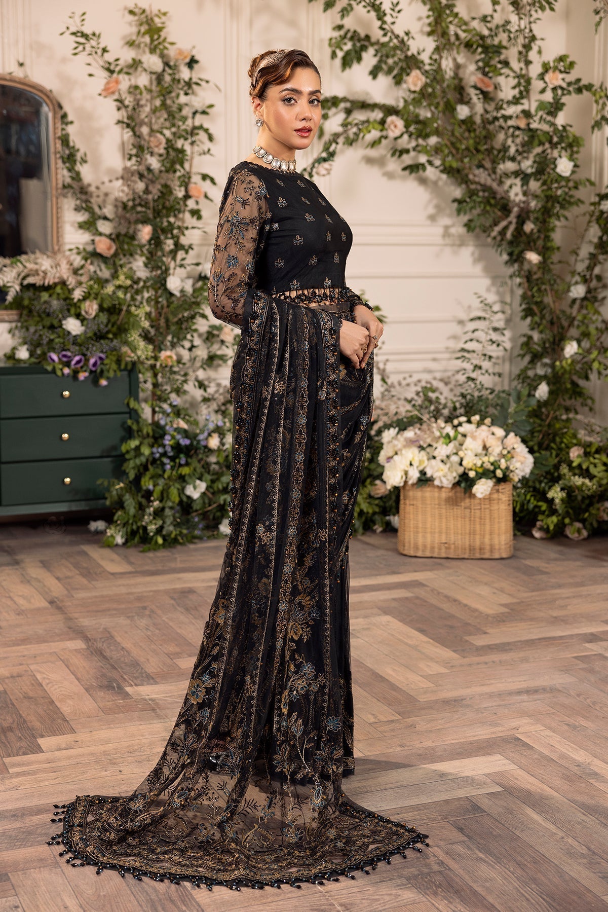 House of Nawab | Azalea Luxury Formals | DOUHA - by - Libasekhas UK - Registered Vendor of : House of Nawab - 100% Original Designer Dresss