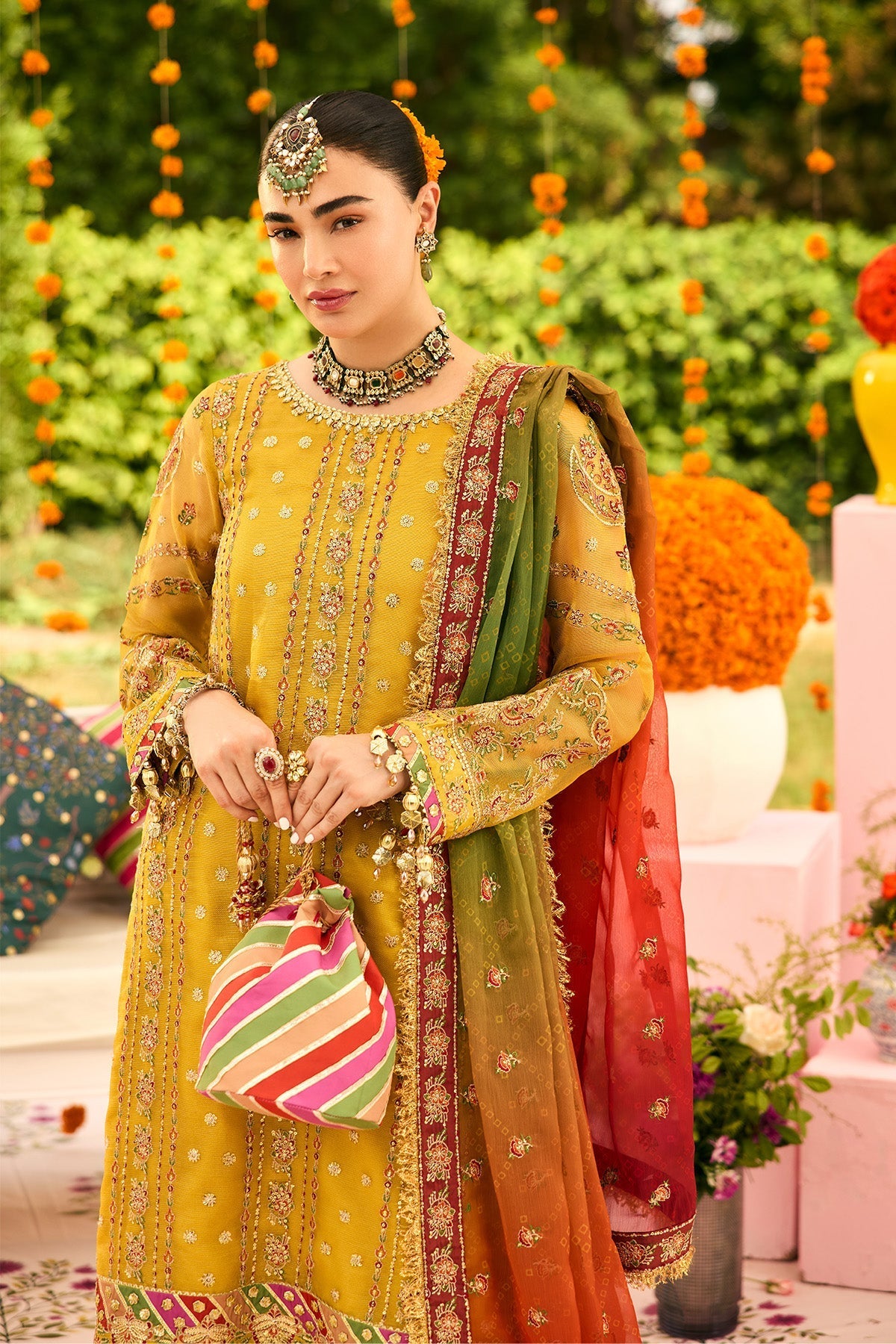 Alizeh | Shehnai The Festive Edit | AF-ZN-2215-Zarposh - by Libasekhas UK - Registered Vendor of : Alizeh - 100% Original Designer Dress