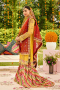 Alizeh | Shehnai The Festive Edit | AF-ZN-2215-Zarposh - by Libasekhas UK - Registered Vendor of : Alizeh - 100% Original Designer Dress