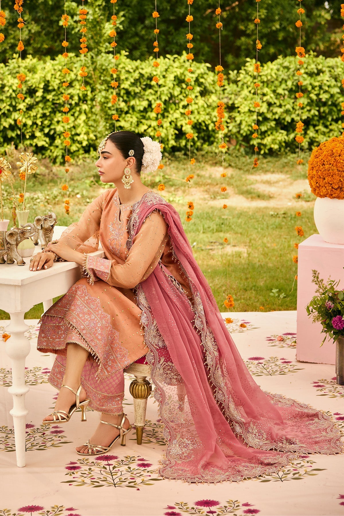 Alizeh | Shehnai The Festive Edit | AF-ZN-2218-Sitara - by Libasekhas UK - Registered Vendor of : Alizeh - 100% Original Designer Dress