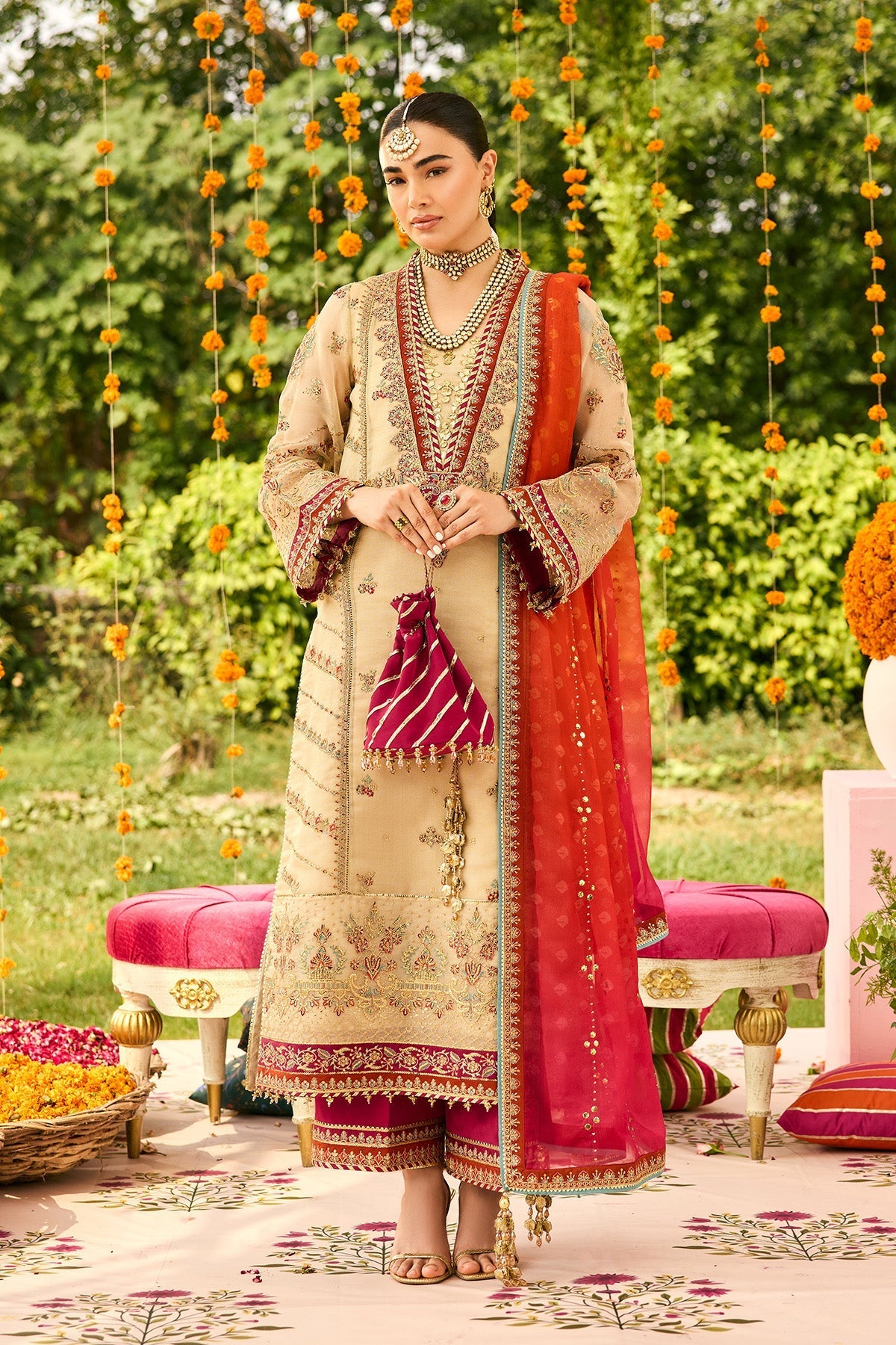 Alizeh | Shehnai The Festive Edit | AF-ZN-2219-Dilruba - by Libasekhas UK - Registered Vendor of : Alizeh - 100% Original Designer Dress