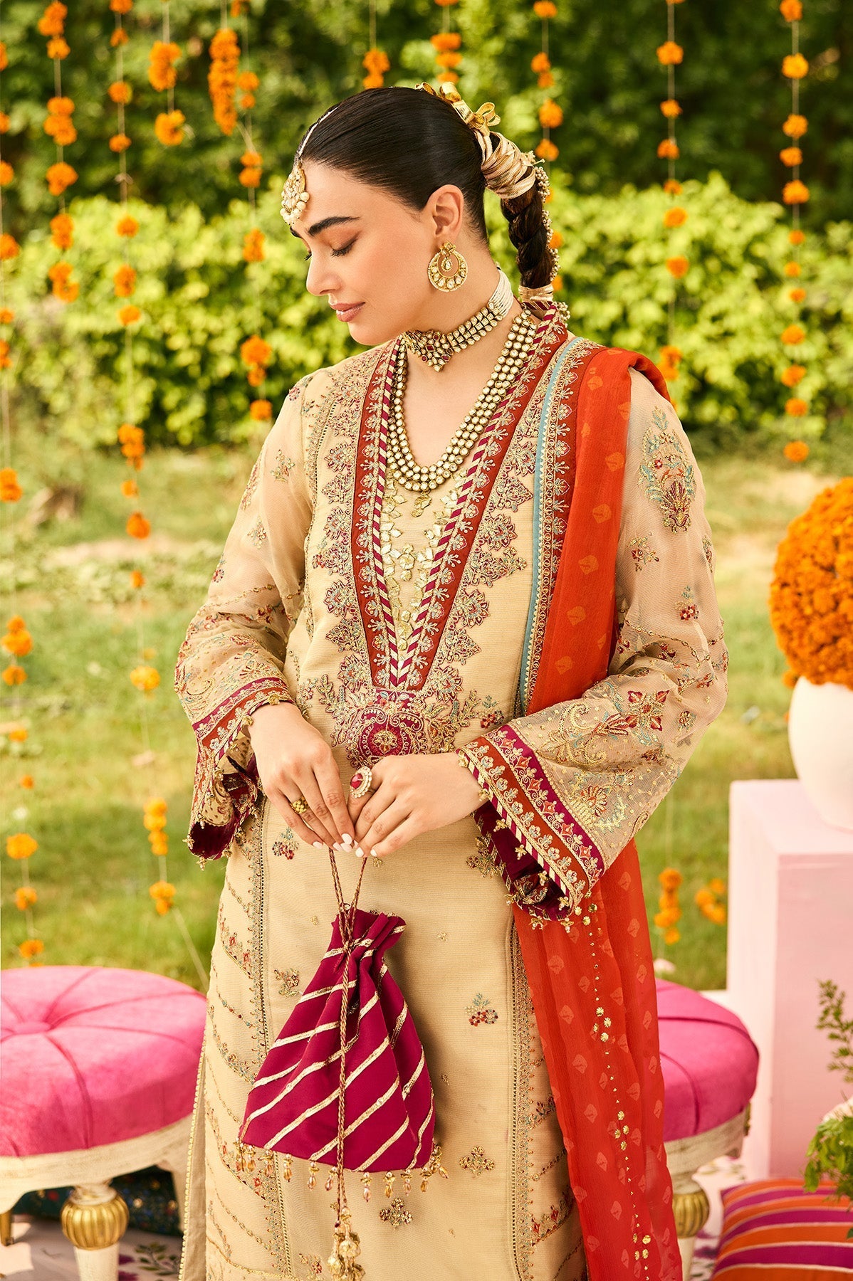 Alizeh | Shehnai The Festive Edit | AF-ZN-2219-Dilruba - by Libasekhas UK - Registered Vendor of : Alizeh - 100% Original Designer Dress
