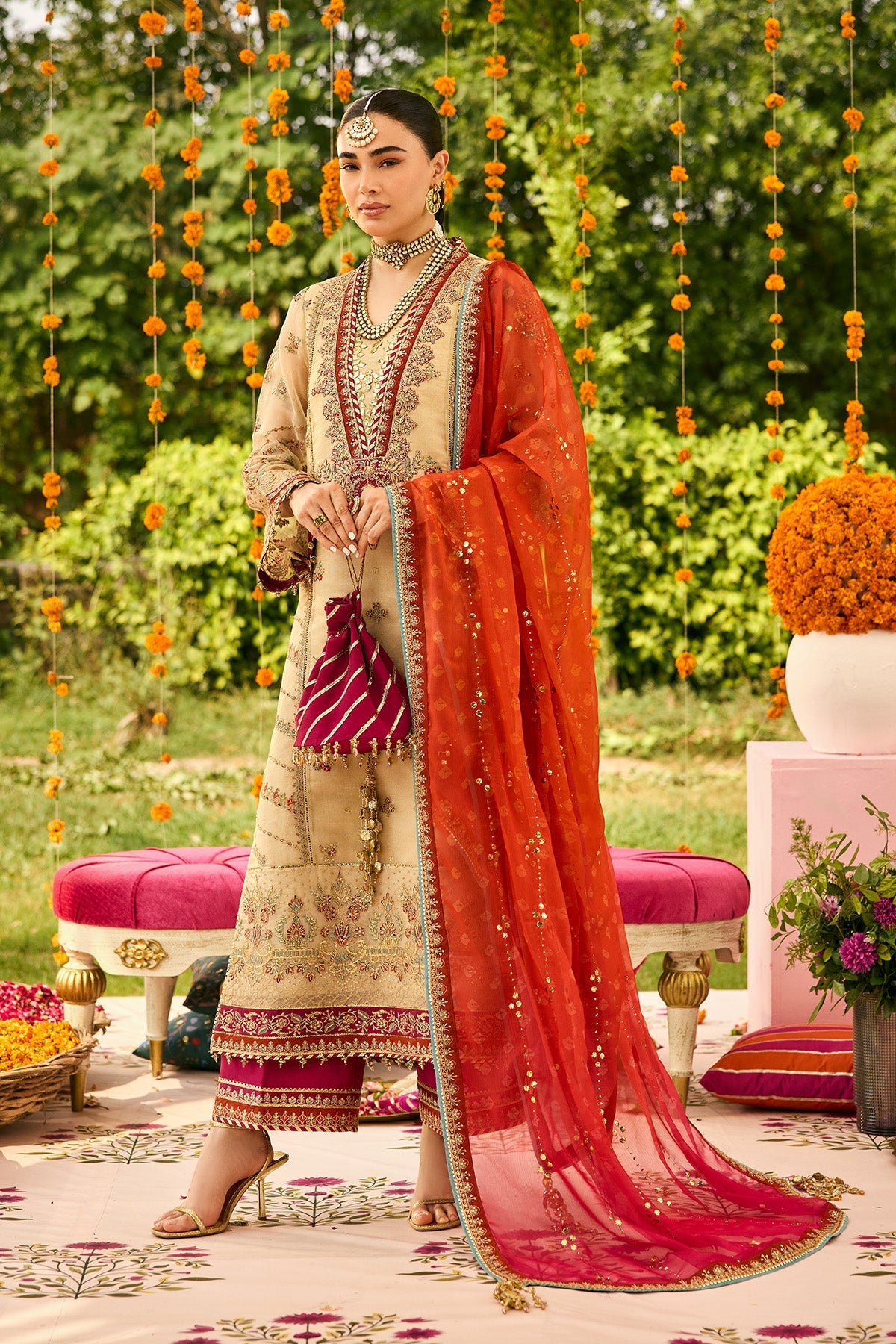Alizeh | Shehnai The Festive Edit | AF-ZN-2219-Dilruba - by Libasekhas UK - Registered Vendor of : Alizeh - 100% Original Designer Dress