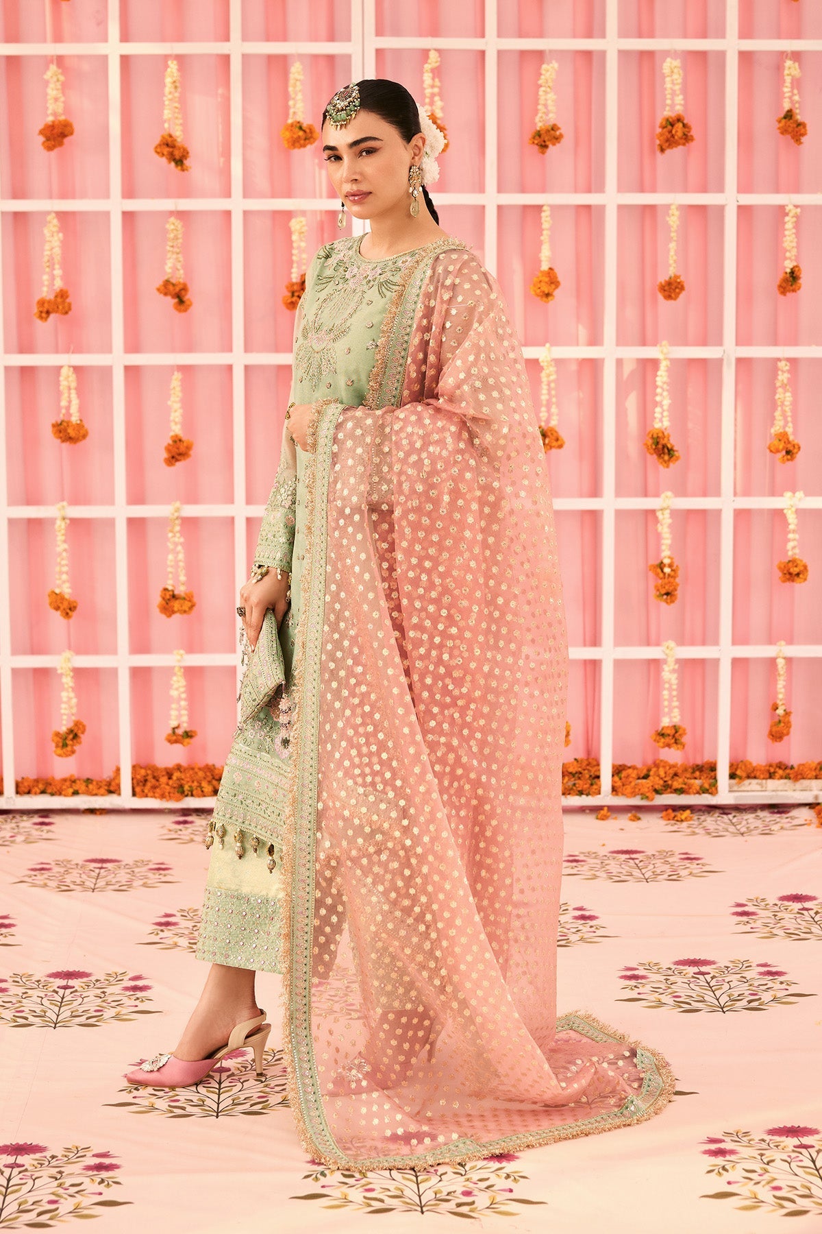 Alizeh | Shehnai The Festive Edit | AF-ZN-2217-Libaan - by Libasekhas UK - Registered Vendor of : Alizeh - 100% Original Designer Dress
