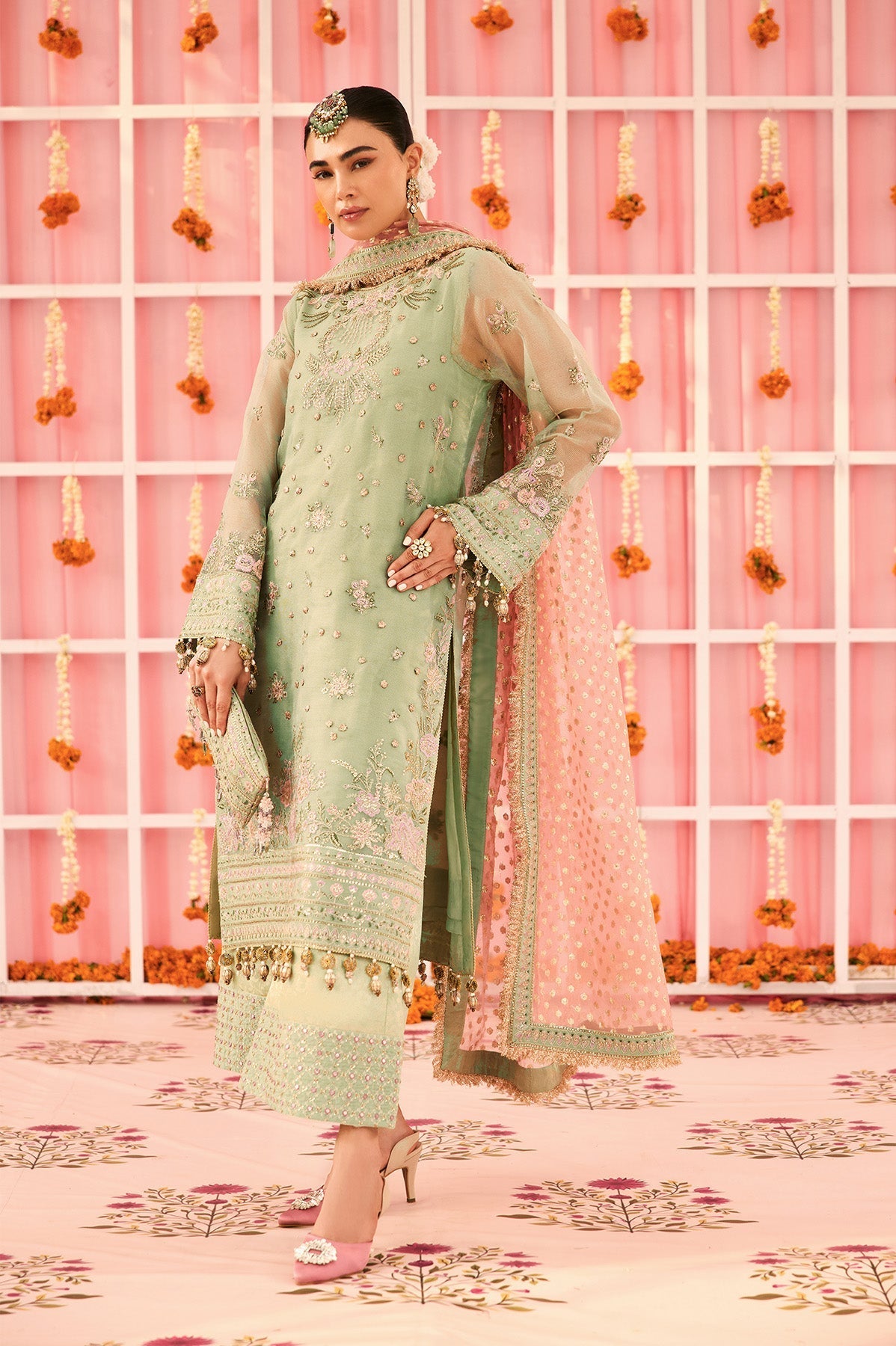 Alizeh | Shehnai The Festive Edit | AF-ZN-2217-Libaan - by Libasekhas UK - Registered Vendor of : Alizeh - 100% Original Designer Dress