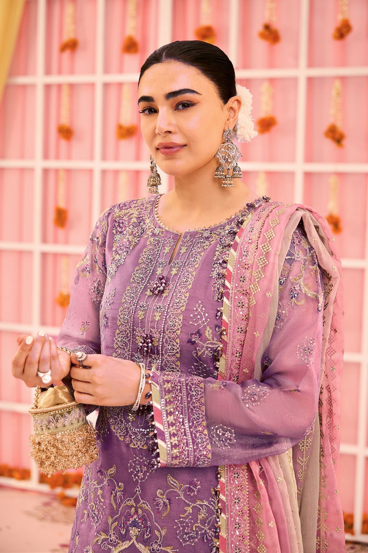 Alizeh | Shehnai The Festive Edit | AF-ZN-2220-Zari - by Libasekhas UK - Registered Vendor of : Alizeh - 100% Original Designer Dress