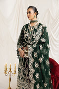 Alizeh | Formals Collection | Clara B (GREEN) - by - Libasekhas UK - Registered Vendor of : Alizeh - 100% Original Designer Dresss
