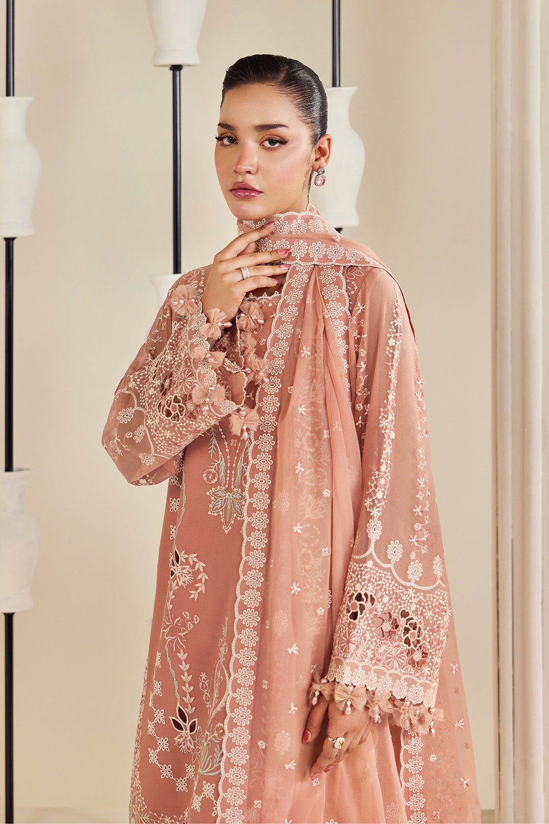 Alizeh | Dhaagay Formals |AF-DHG-5045-Sorah - by Libasekhas UK - Registered Vendor of : Alizeh - 100% Original Designer Dress